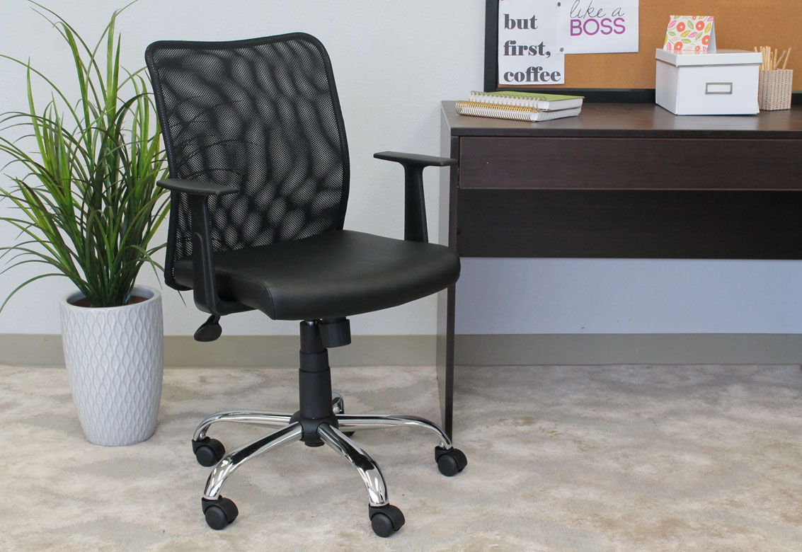 Boss Budget Mesh Task Chair W/ T-Arms - Image 4