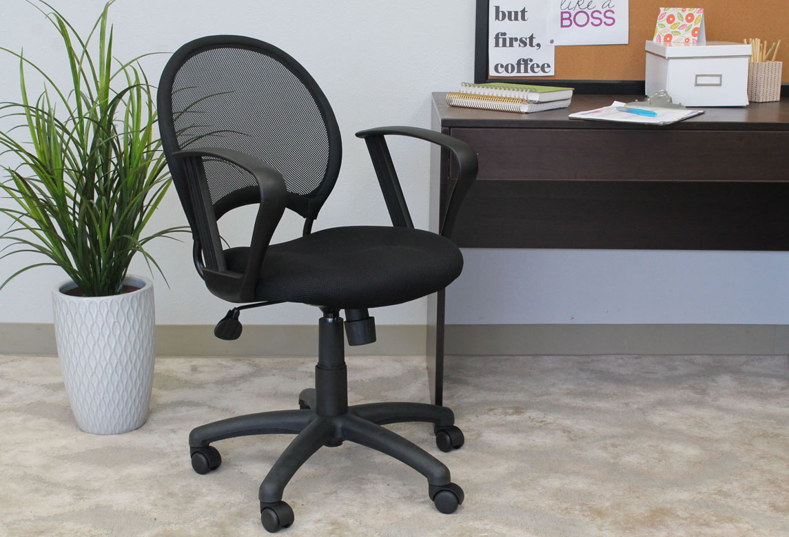 Boss Mesh Chair With Loop Arms - Image 4