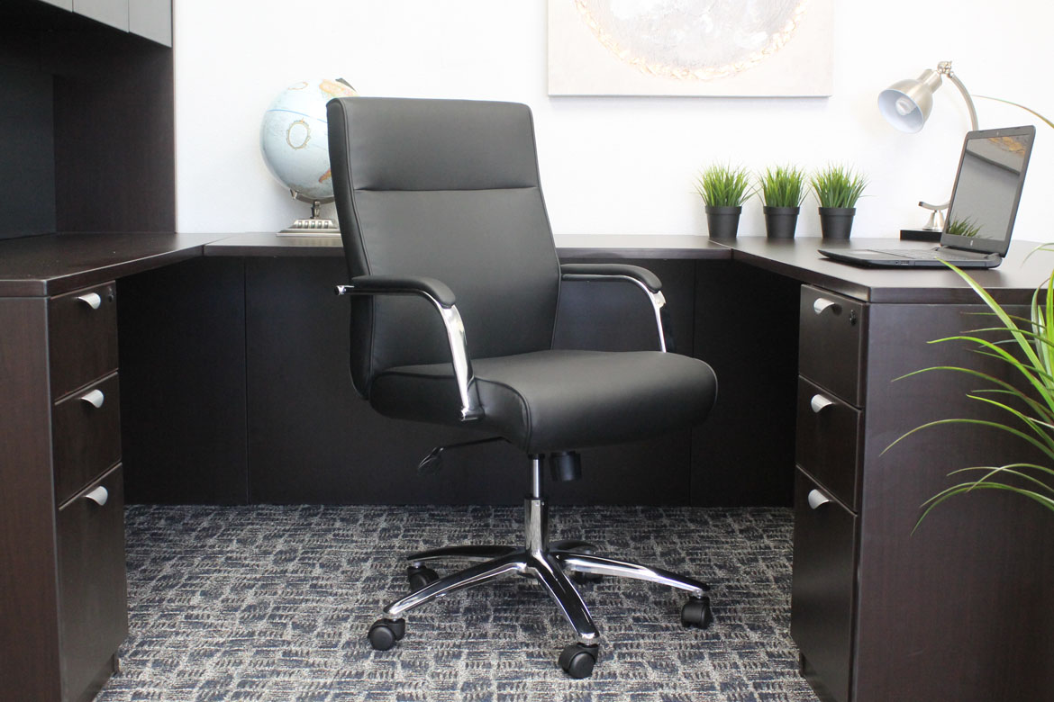 Boss Modern Executive Conference Chair-Black - Image 3