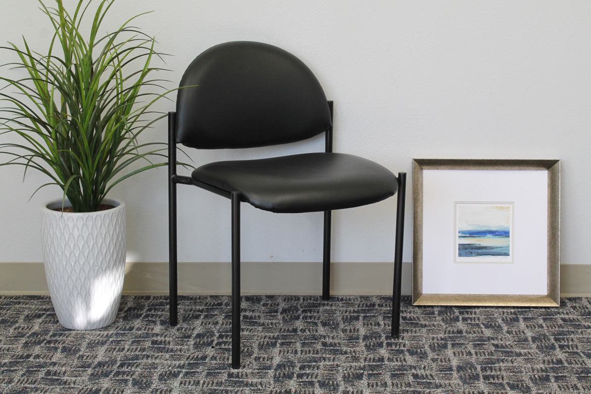 Boss Diamond Stacking In Black Caressoft Vinyl - Image 2