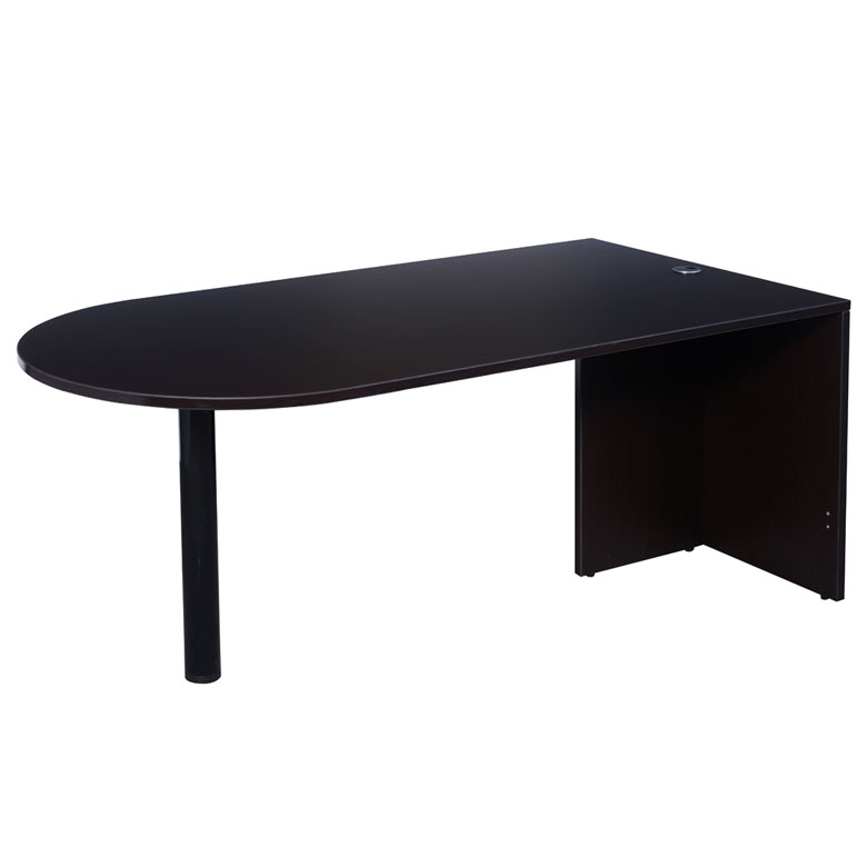 Boss Bullet Desk, Mocha 71*35 - Image 2