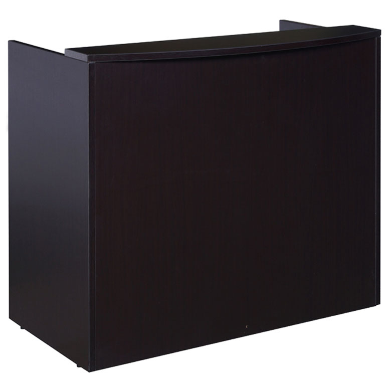 Boss 48" Reception Desk, Mocha - Image 2