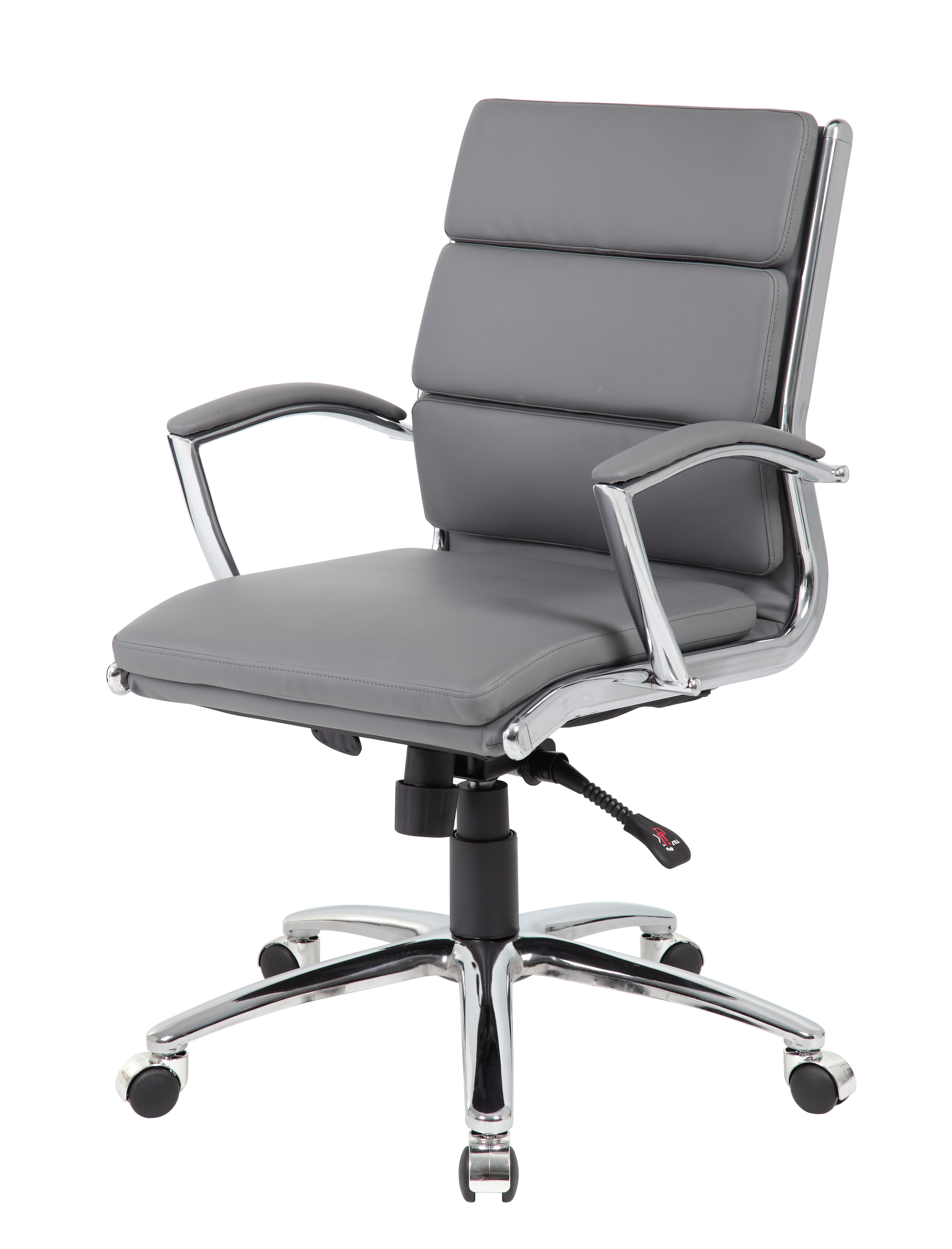 Boss Caressoftplus Vinyl Executive Mid-Back Chair - Image 6