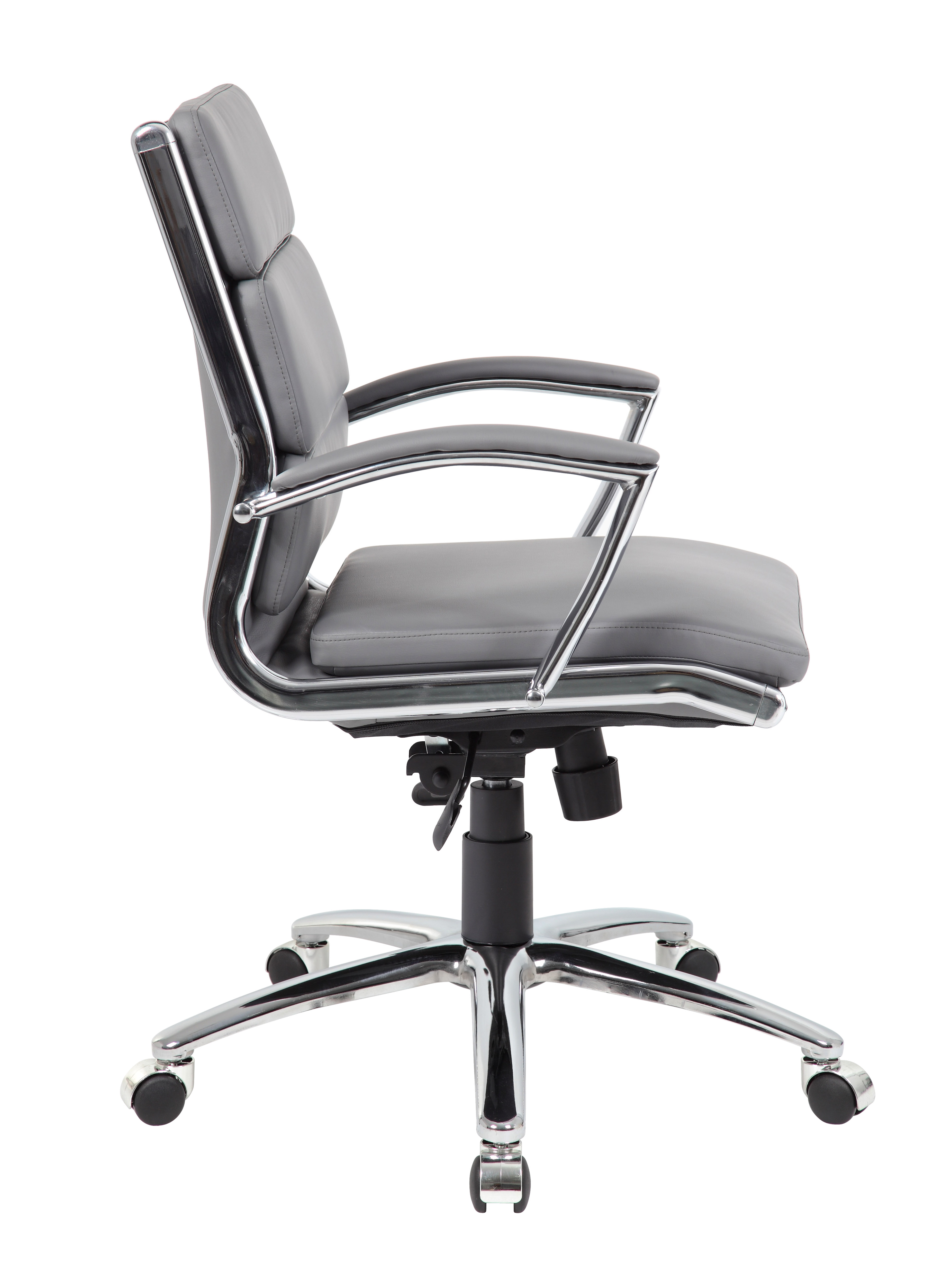 Boss Caressoftplus Vinyl Executive Mid-Back Chair - Image 8