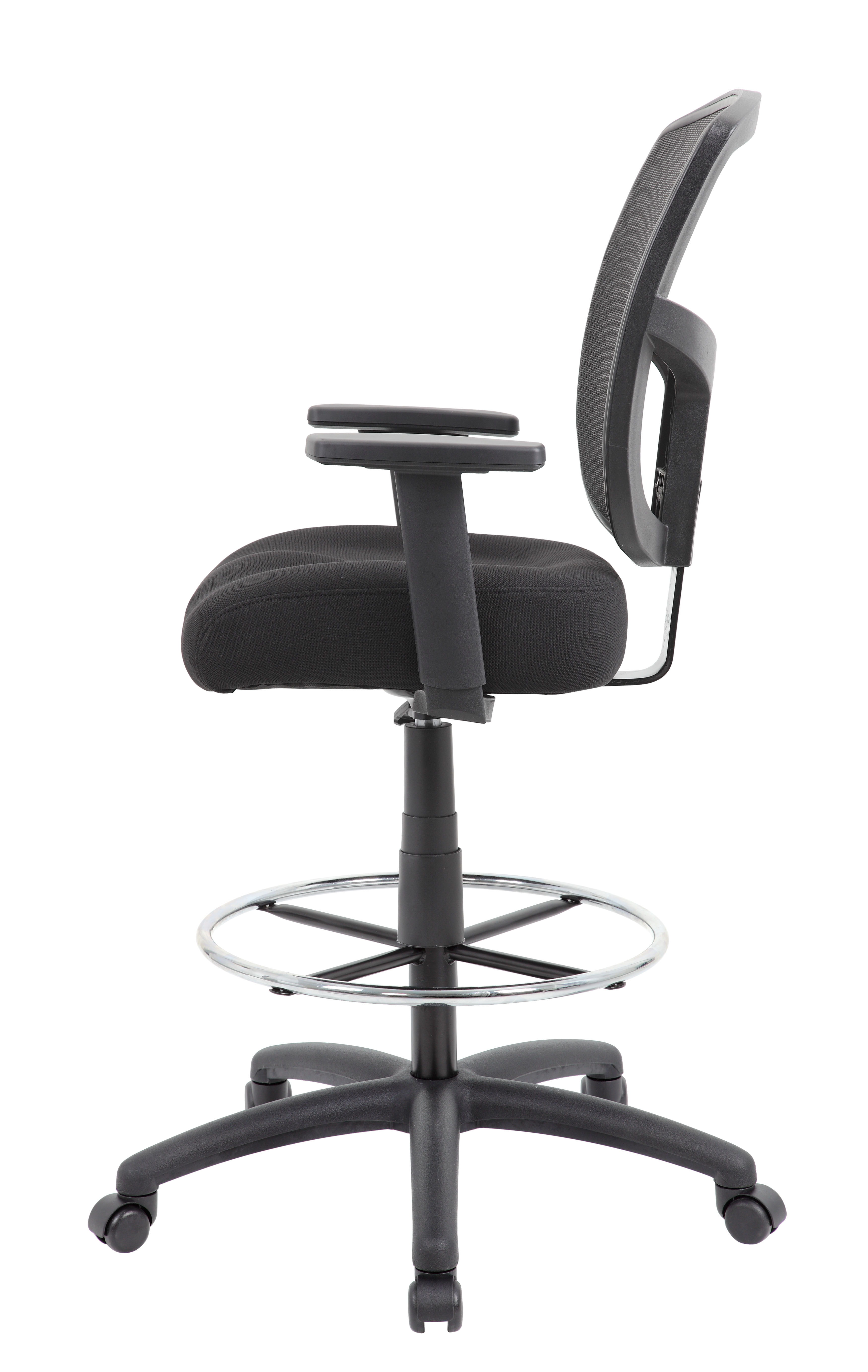 Boss Contract Mesh Drafting Stool - Image 6