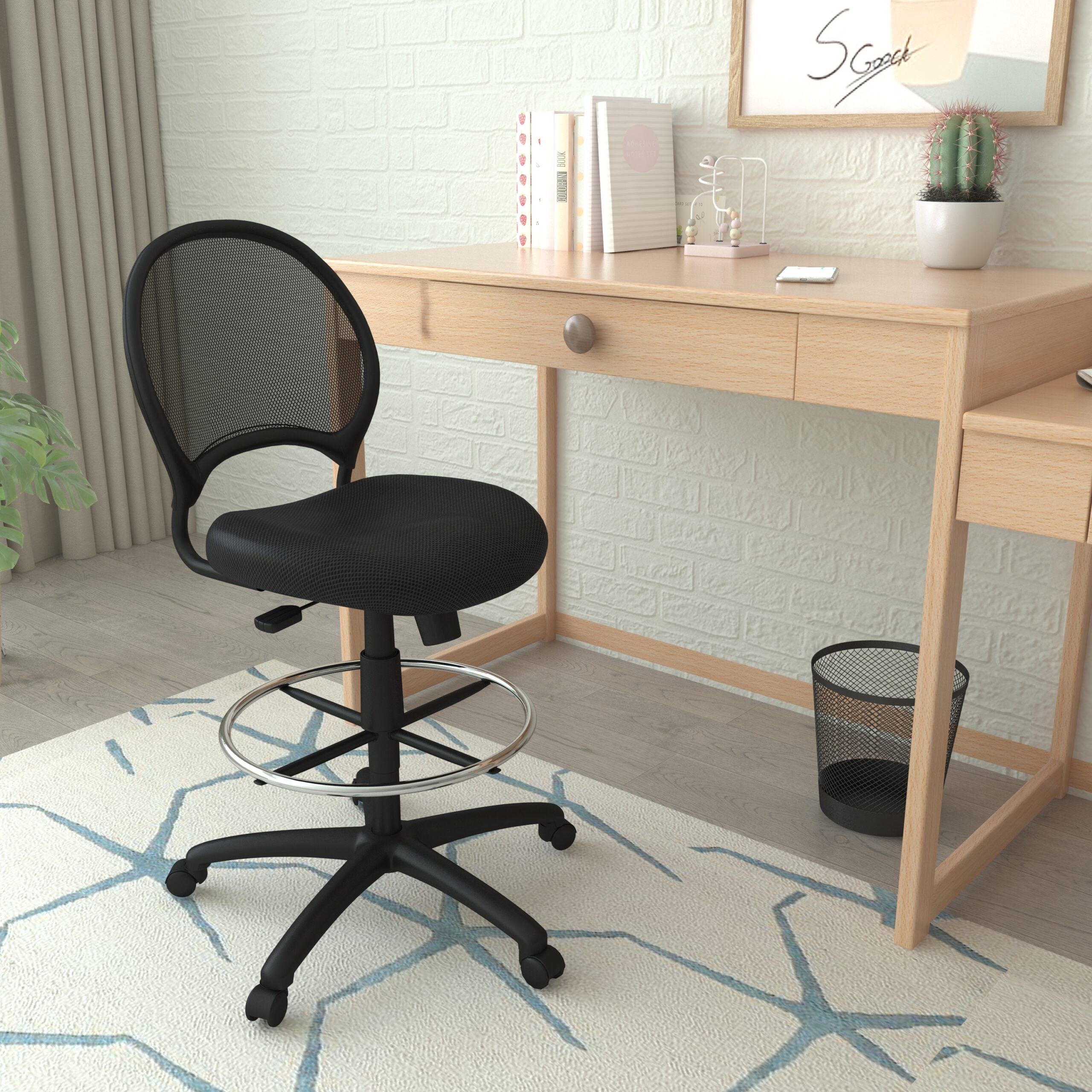 Boss Mesh Drafting Stool - Image 7
