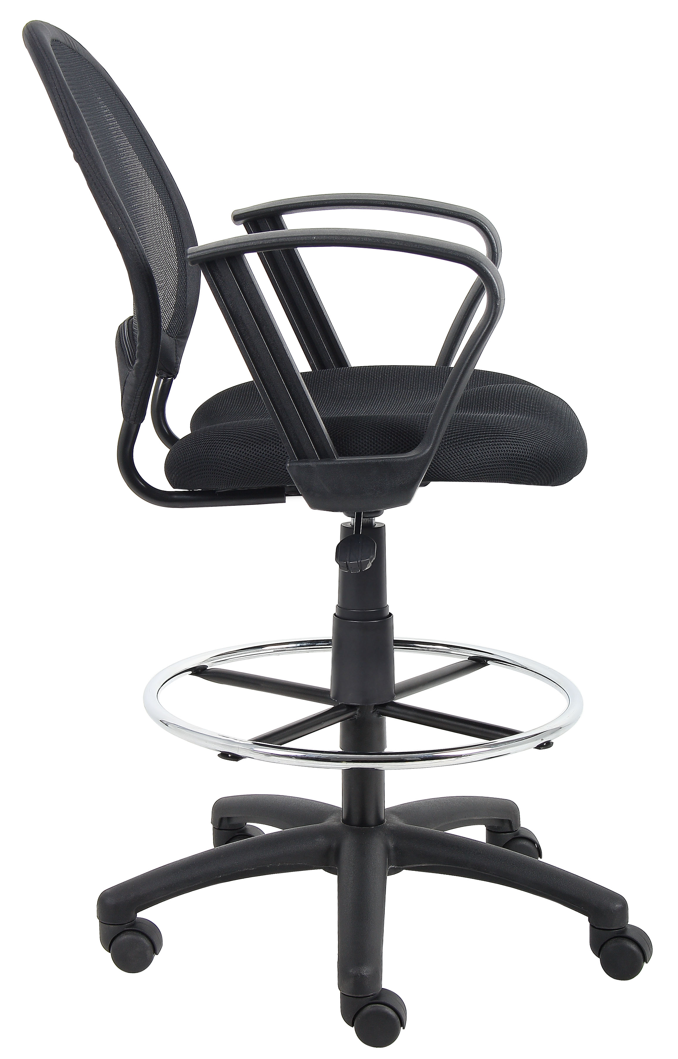 Boss Mesh Drafting Stool W/ Loop Arms - Image 4
