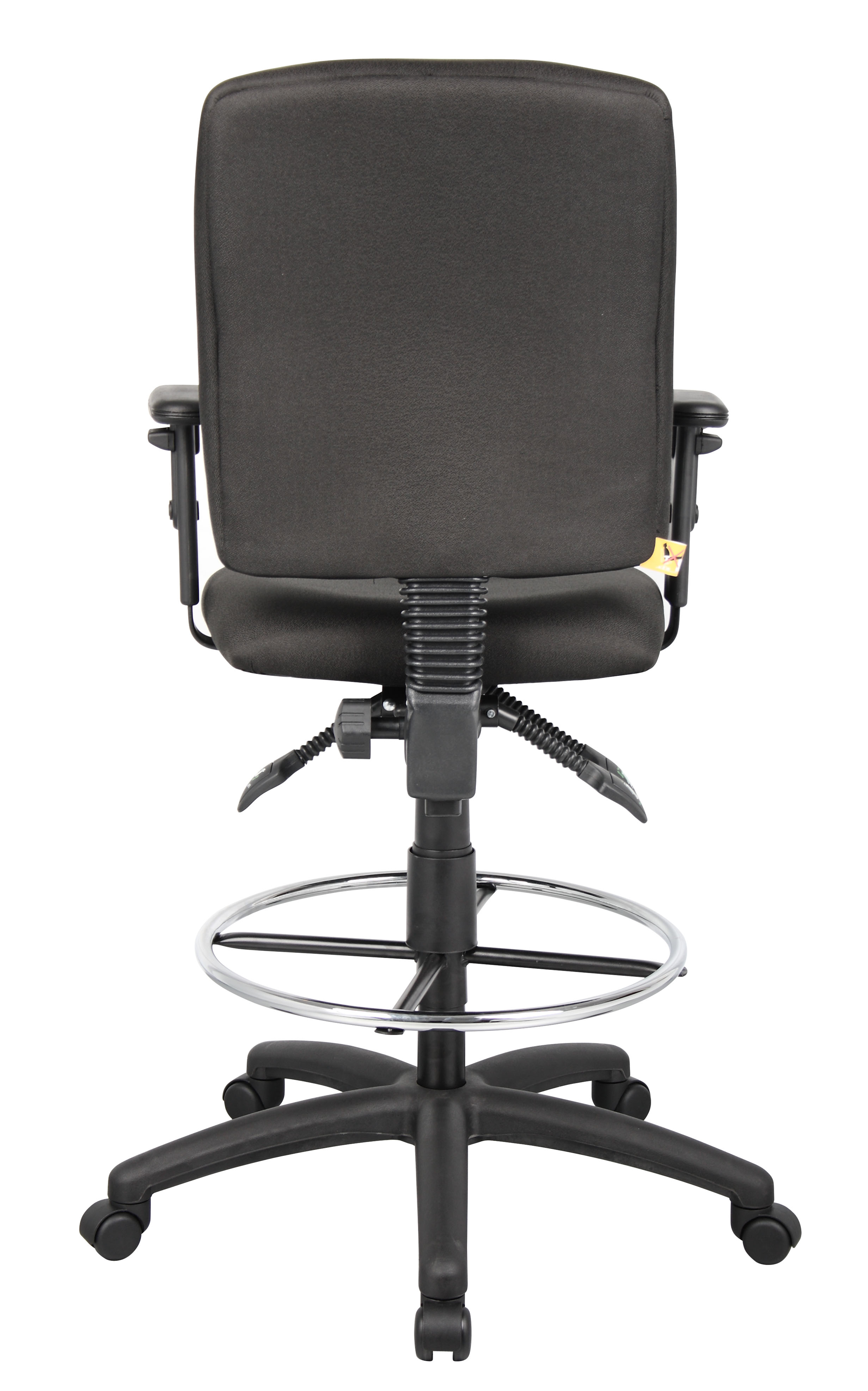 Boss Multi-Function Fabric Drafting Stool W/ Adjustable Arms - Image 6