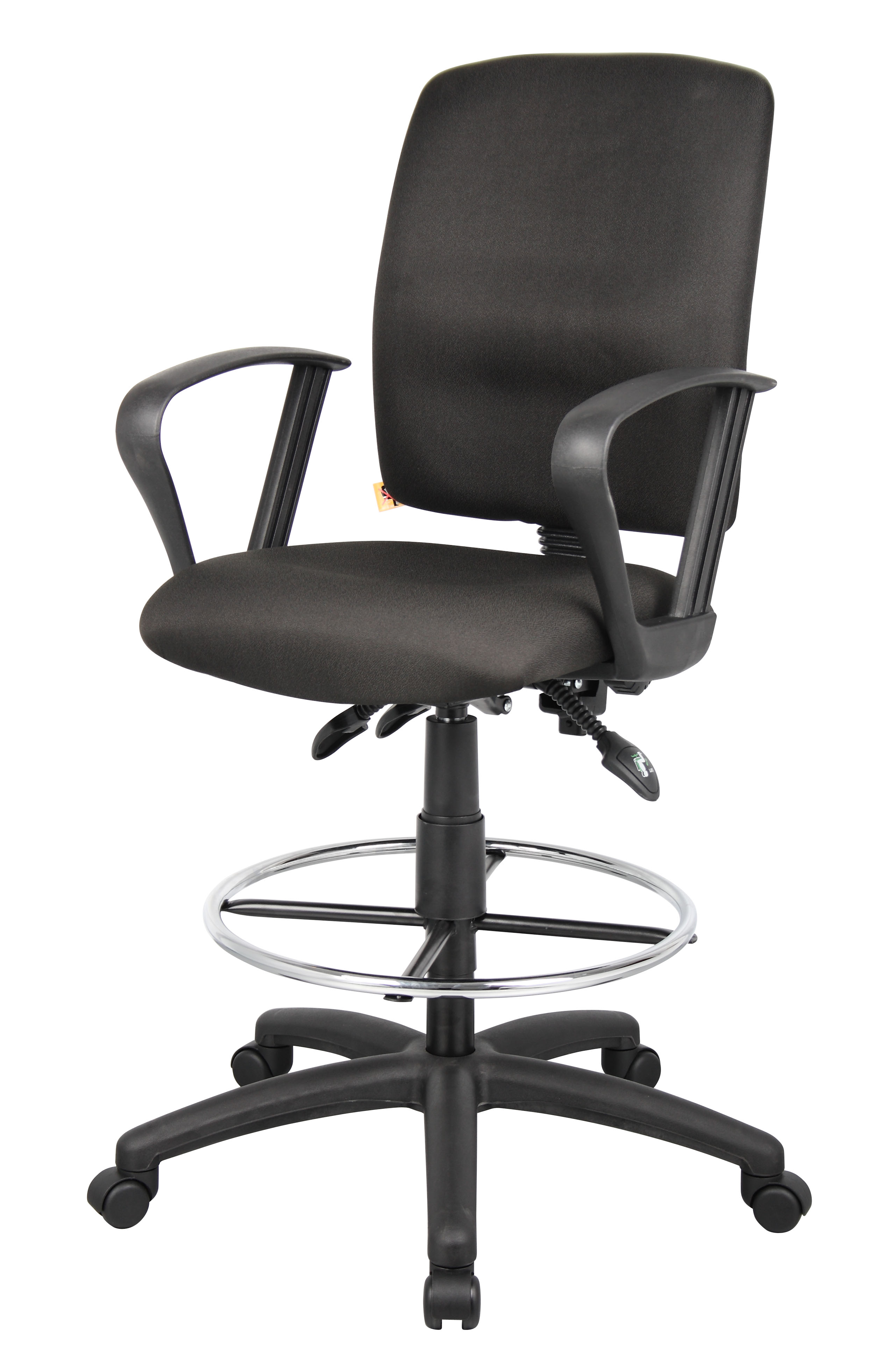 Boss Multi-Function Fabric Drafting Stool W/ Loop Arms - Image 3
