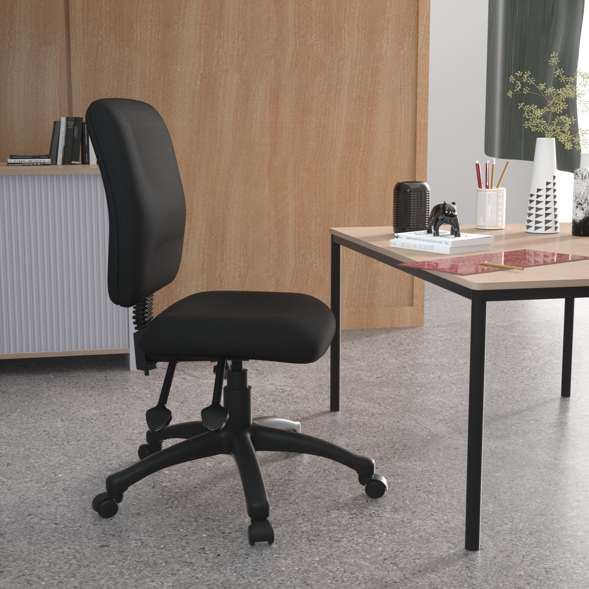 Boss Multi-Function Fabric Task Chair - Image 7