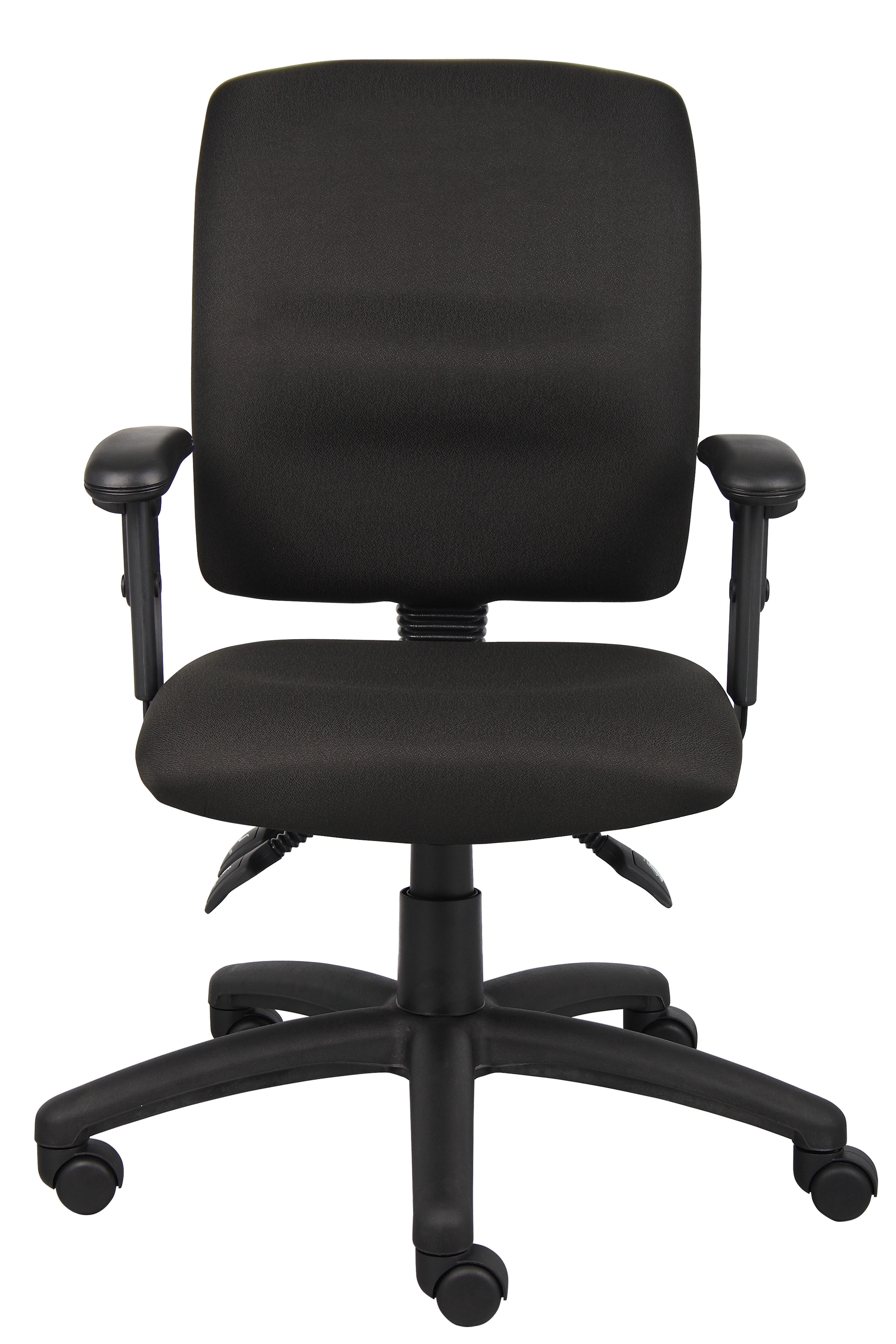 Boss Multi-Function Fabric Task Chair W/ Adjustable Arms - Image 4