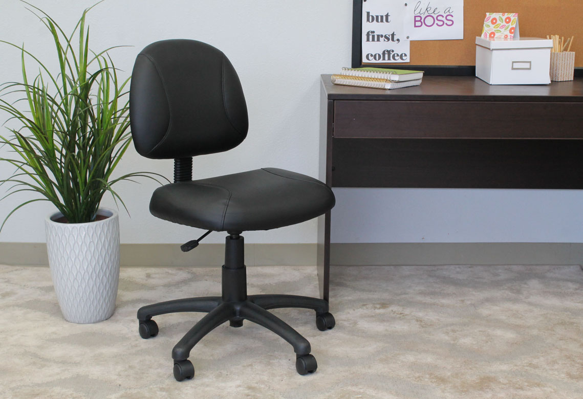 Boss Black Posture Chair - Image 2