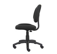 Boss Perfect Posture Deluxe Office Task Chair without Arms, Black - Image 6