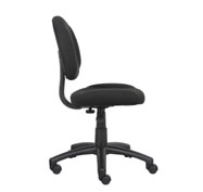 Boss Perfect Posture Deluxe Office Task Chair without Arms, Black - Image 7