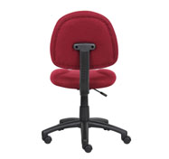 Boss Perfect Posture Deluxe Office Task Chair without Arms, Burgundy - Image 3