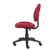 Boss Perfect Posture Deluxe Office Task Chair without Arms, Burgundy - Image 6