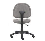 Boss Perfect Posture Deluxe Office Task Chair without Arms, Grey - Image 5