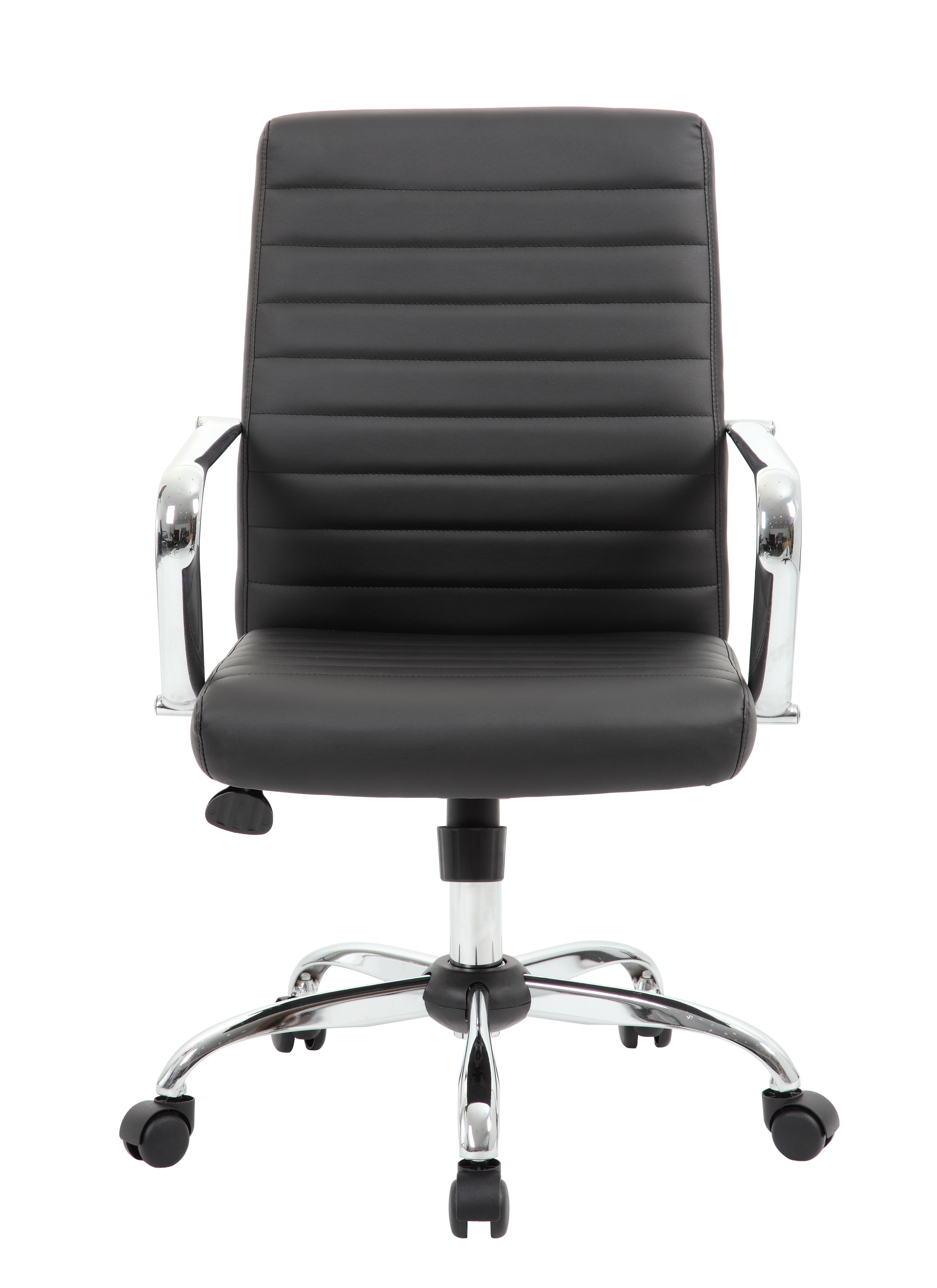 Boss Retro Task Chair with Chrome Fixed Arms - Image 6