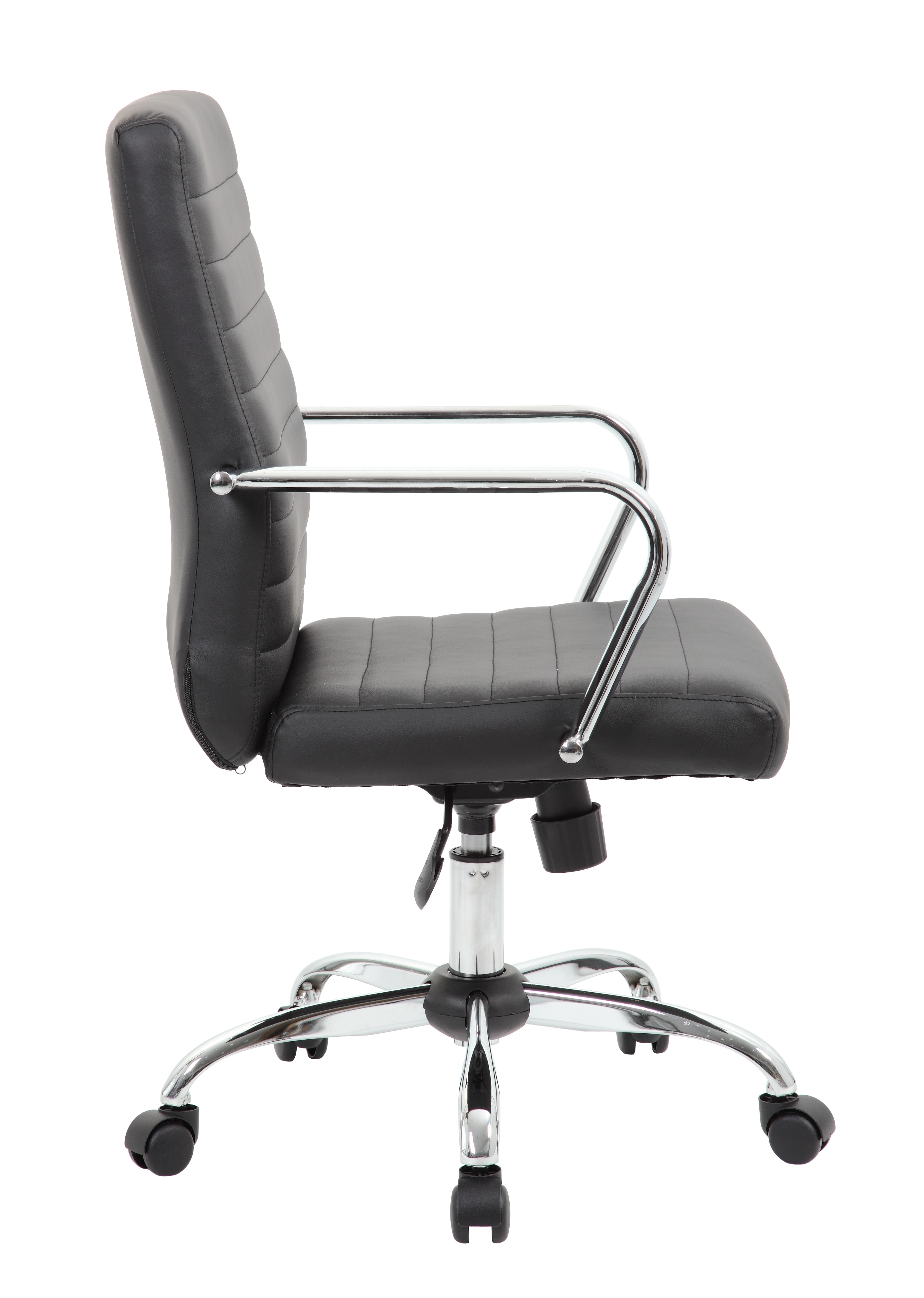 Boss Retro Task Chair with Chrome Fixed Arms - Image 7