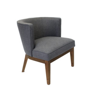Boss Ava guest, accent or dining chair - Slate Grey