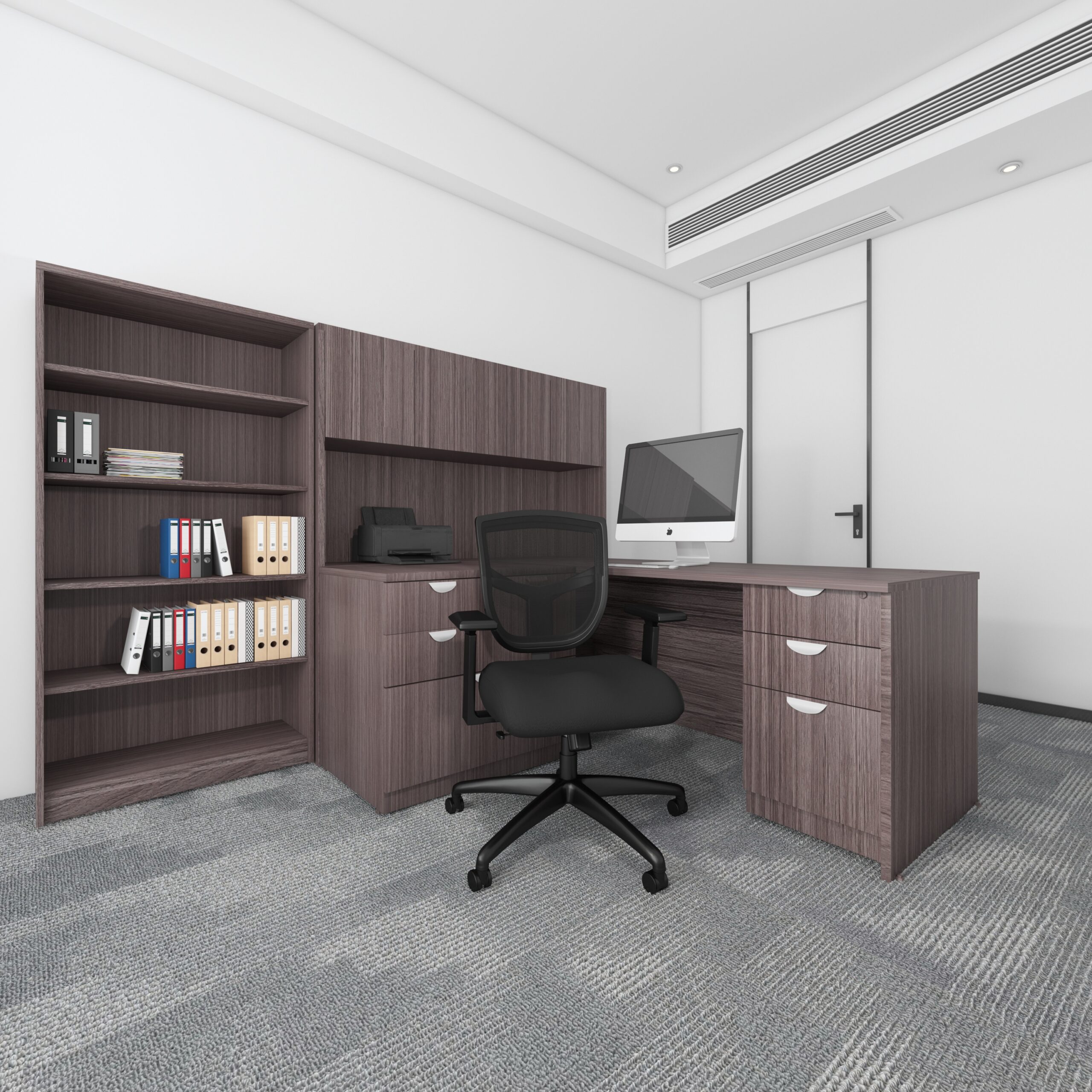 Boss Contract Mesh Task Chair,  Synchro-Tilt Mechanism - Image 9