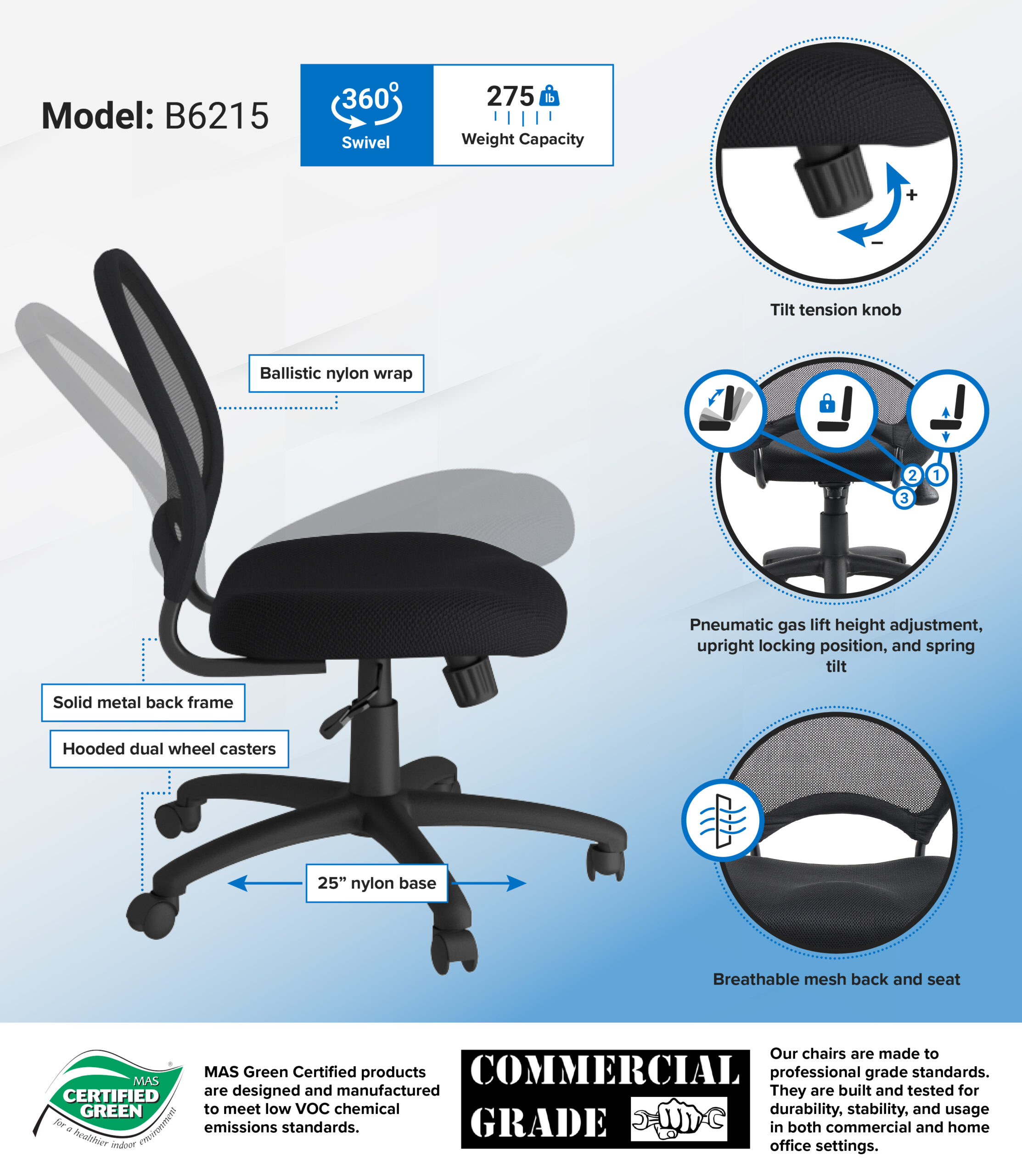Boss Mesh Chair - Image 2