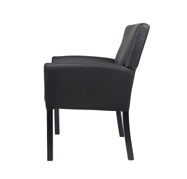 Boss Box Arm guest, accent or dining chair W/Black Base - Image 6