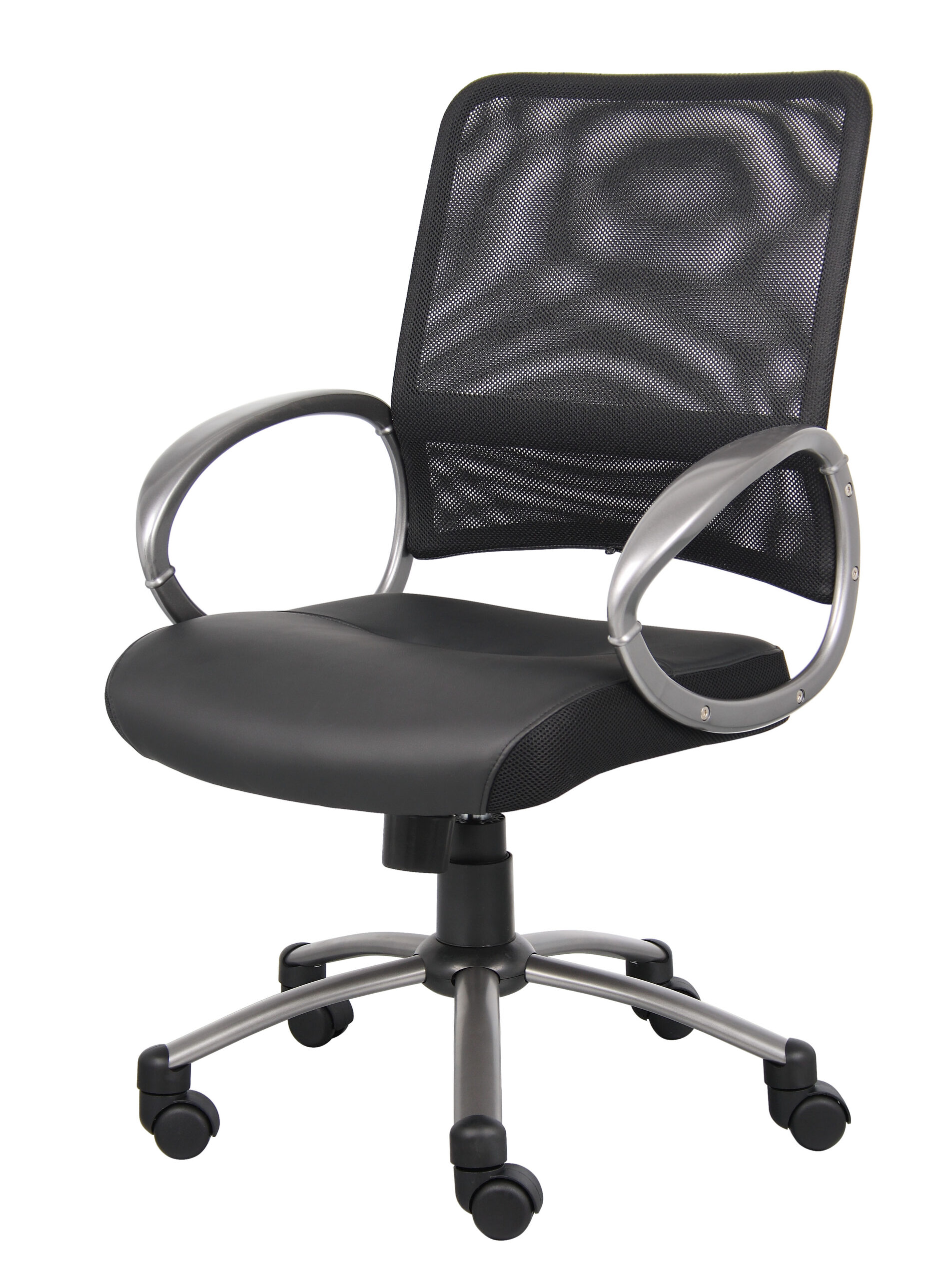 Boss Mesh Back W/ Pewter Finish Task Chair - Image 6