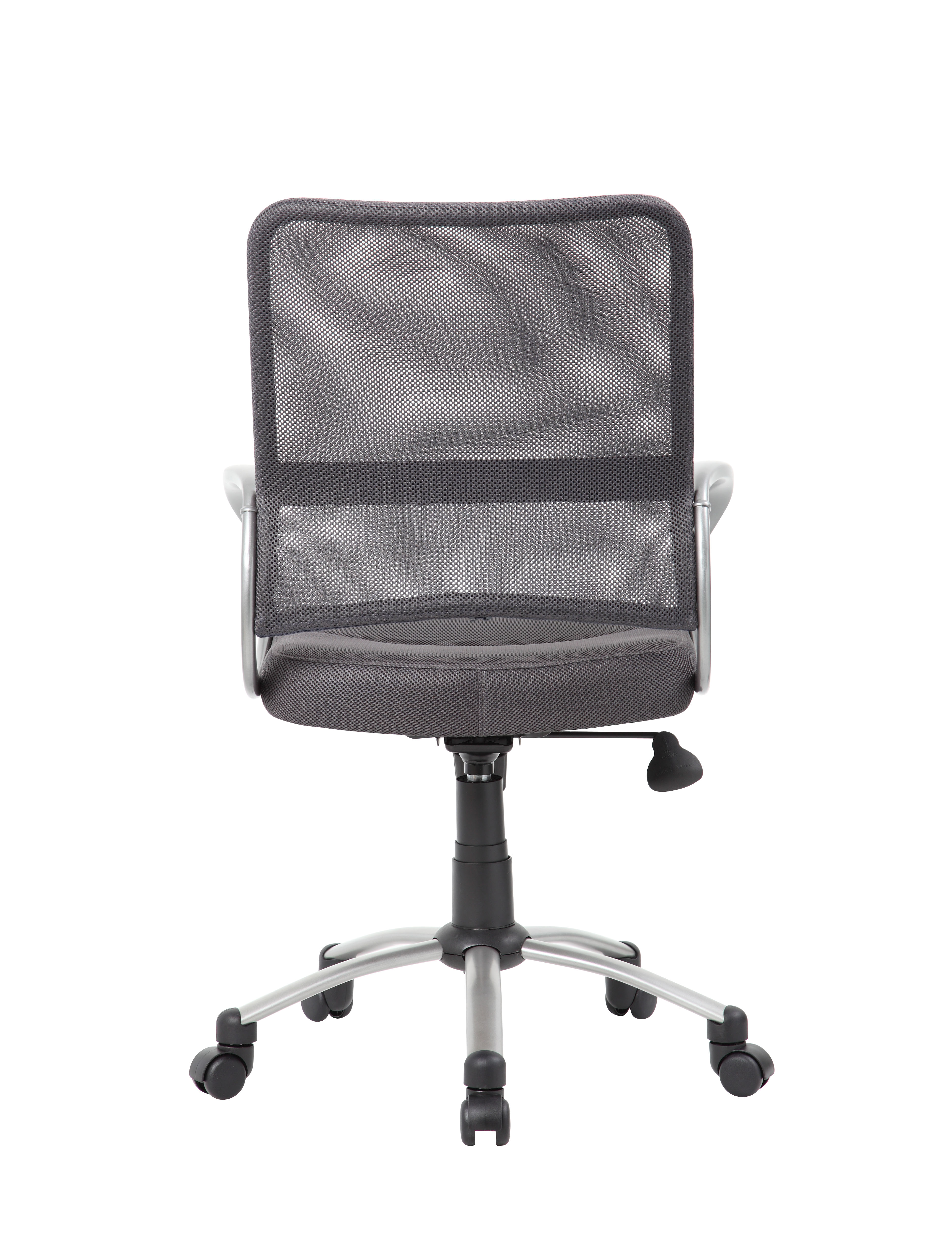 Boss Mesh Back W/ Pewter Finish Task Chair - Image 3