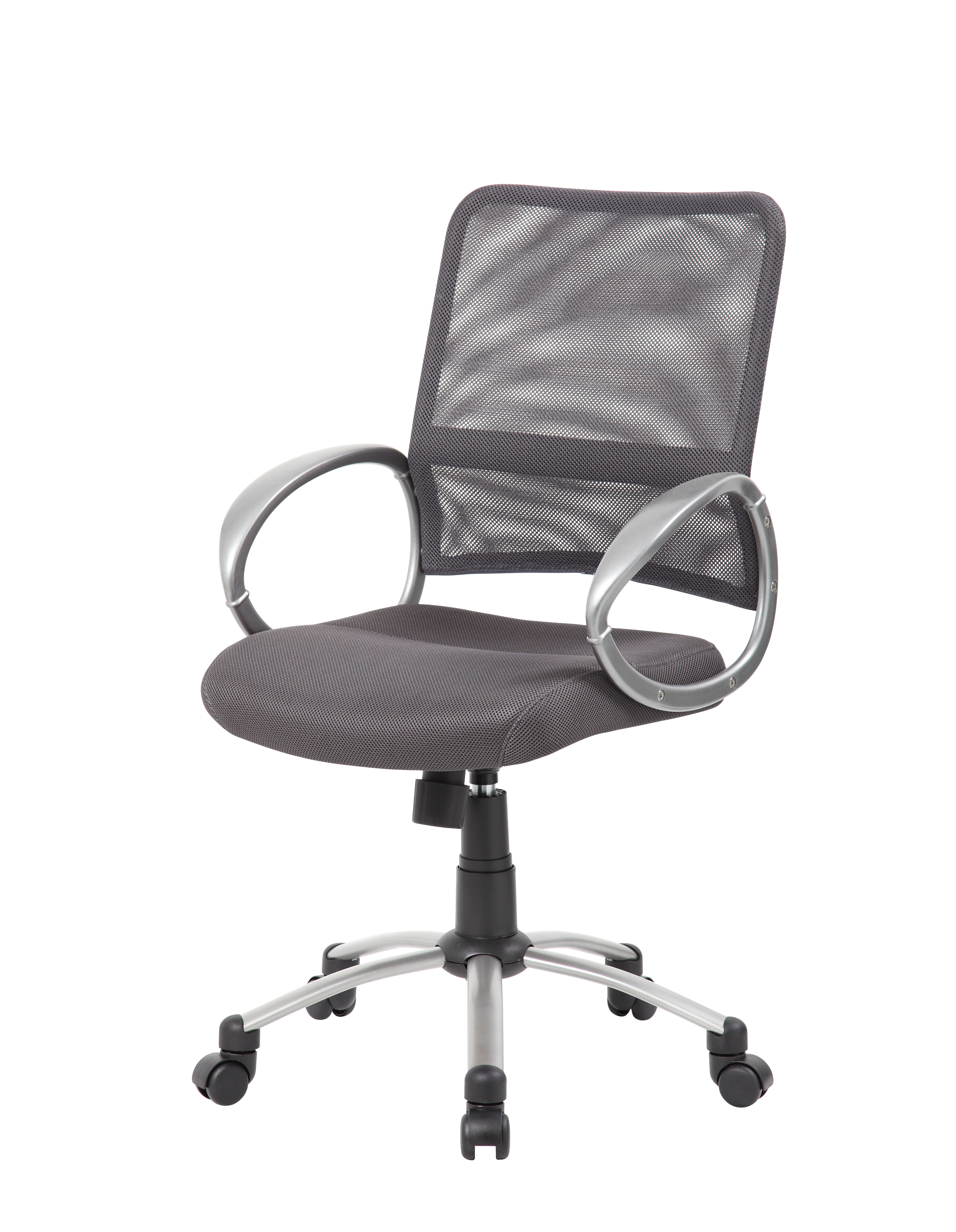 Boss Mesh Back W/ Pewter Finish Task Chair - Image 7