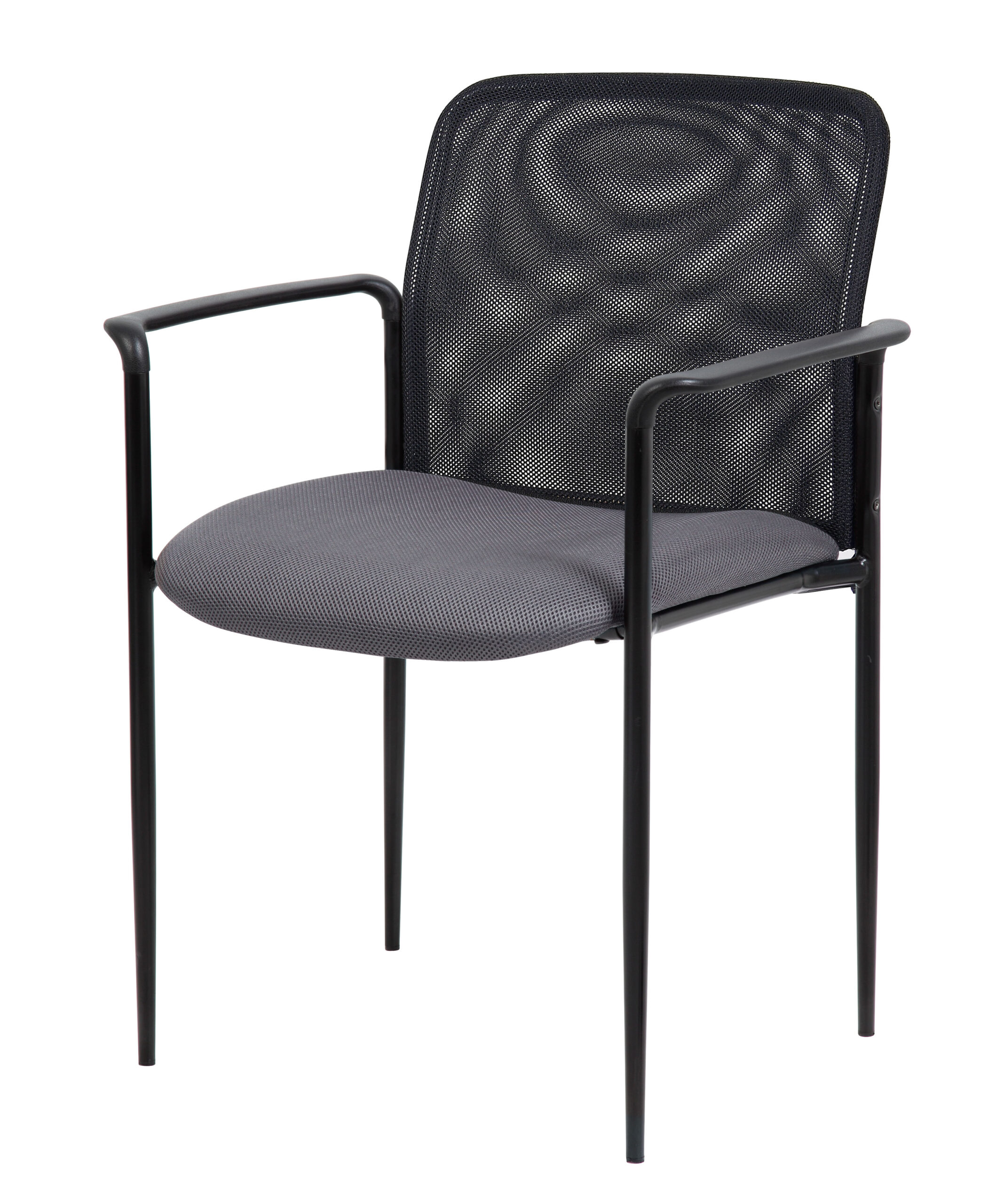 Boss Stackable Mesh Guest Chair, grey - Image 5