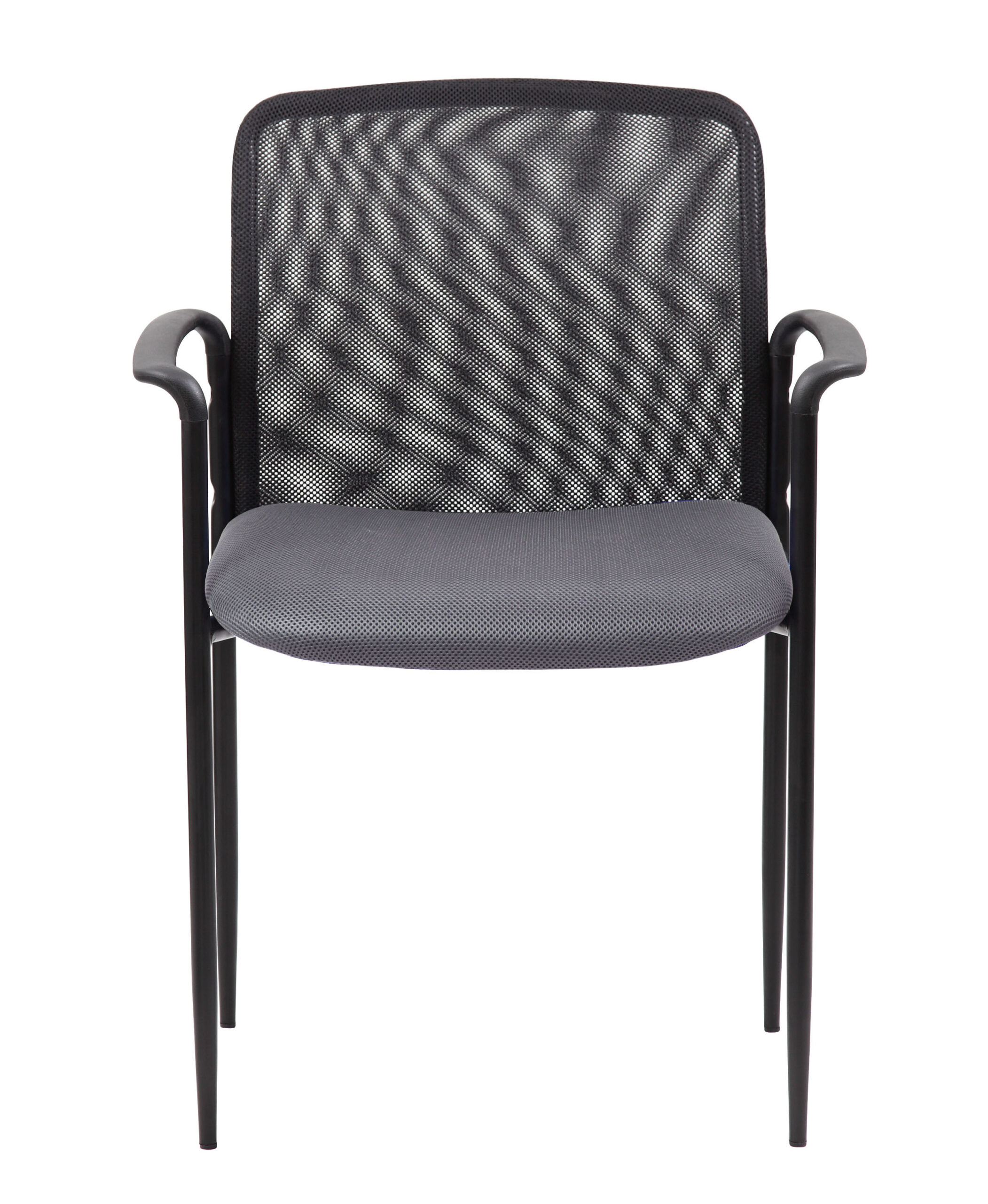 Boss Stackable Mesh Guest Chair, grey - Image 6