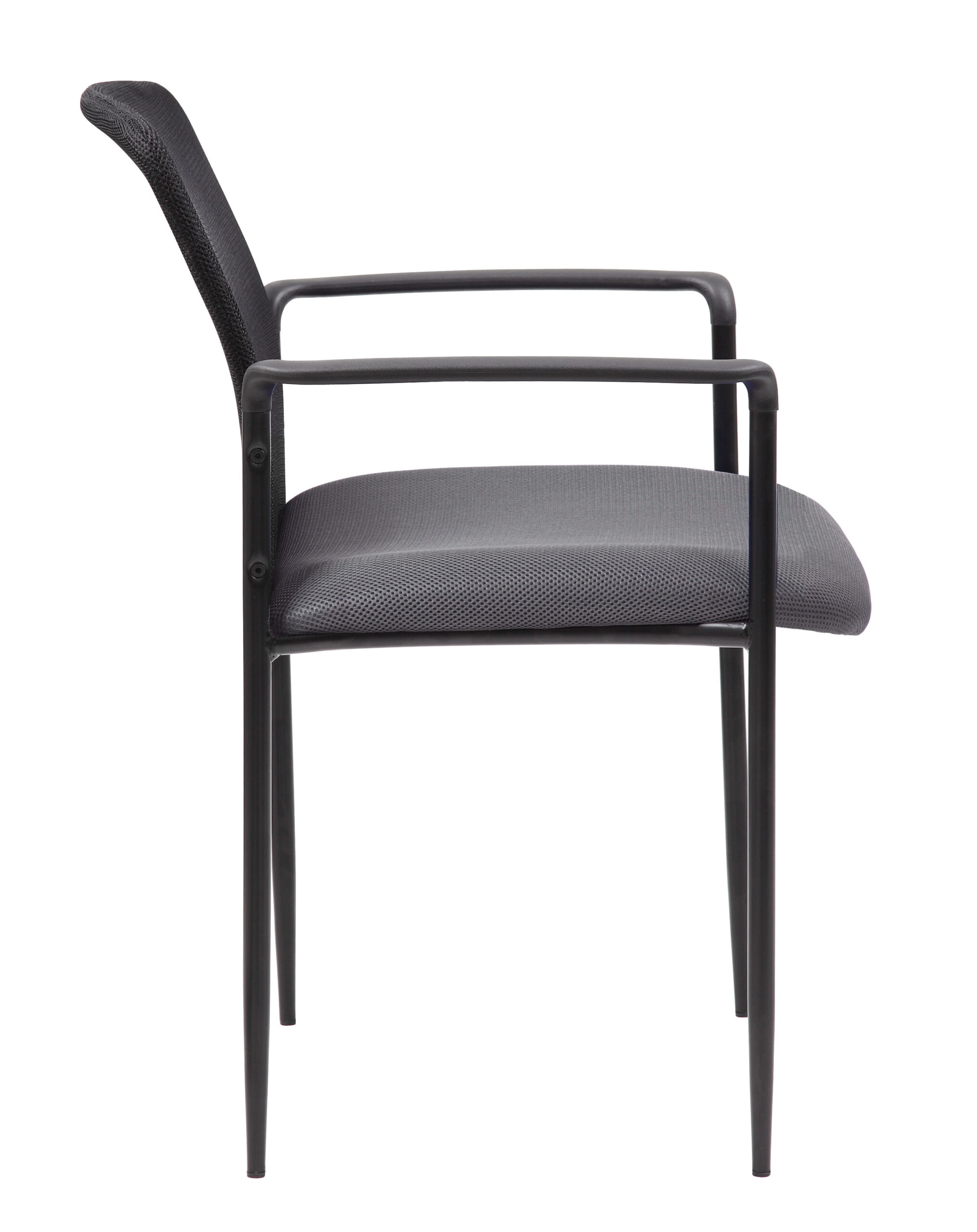 Boss Stackable Mesh Guest Chair, grey - Image 7