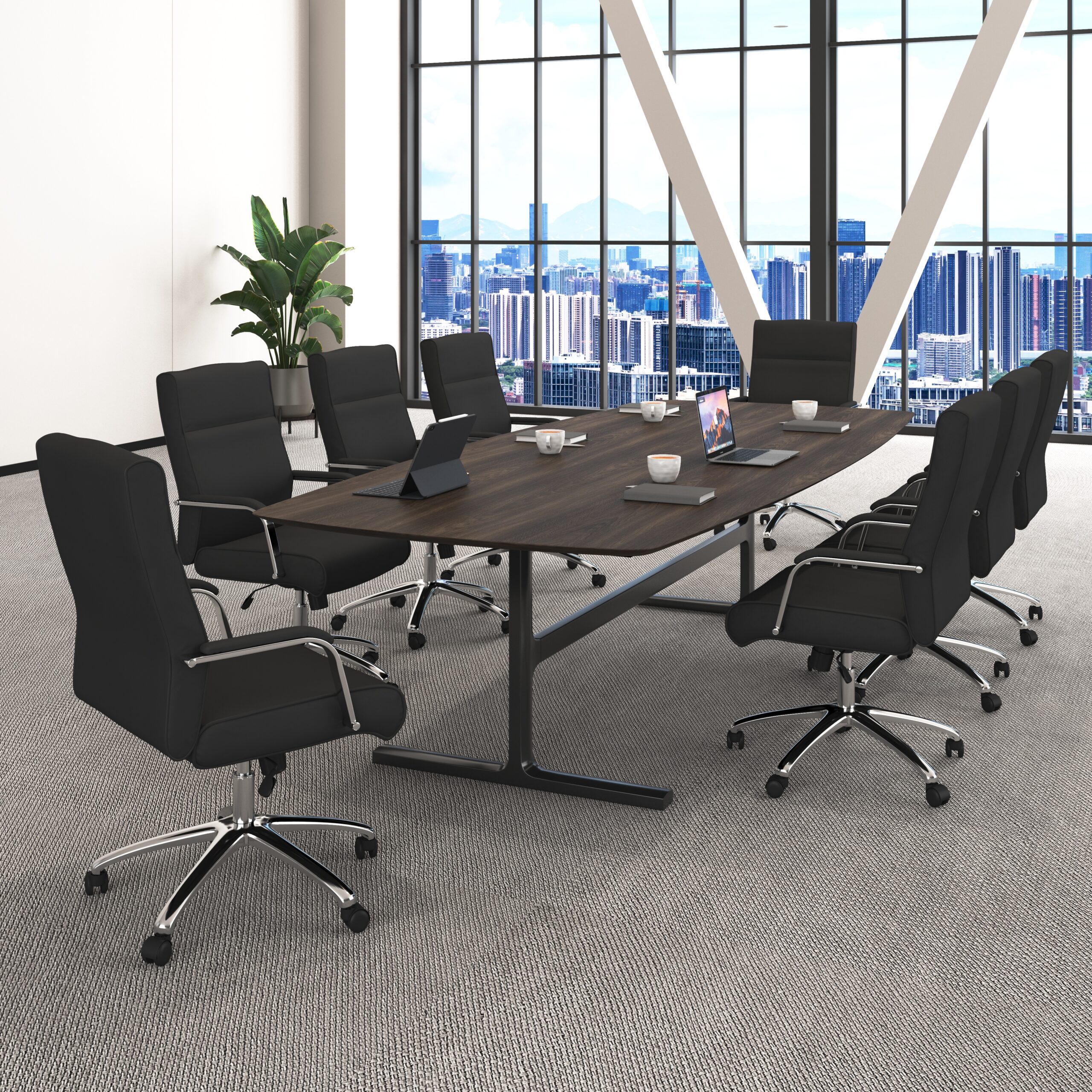 Boss Modern Executive Conference Chair-Black - Image 11
