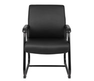 Boss Heavy Duty Antimicrobial Vinyl Guest Chair - Image 3