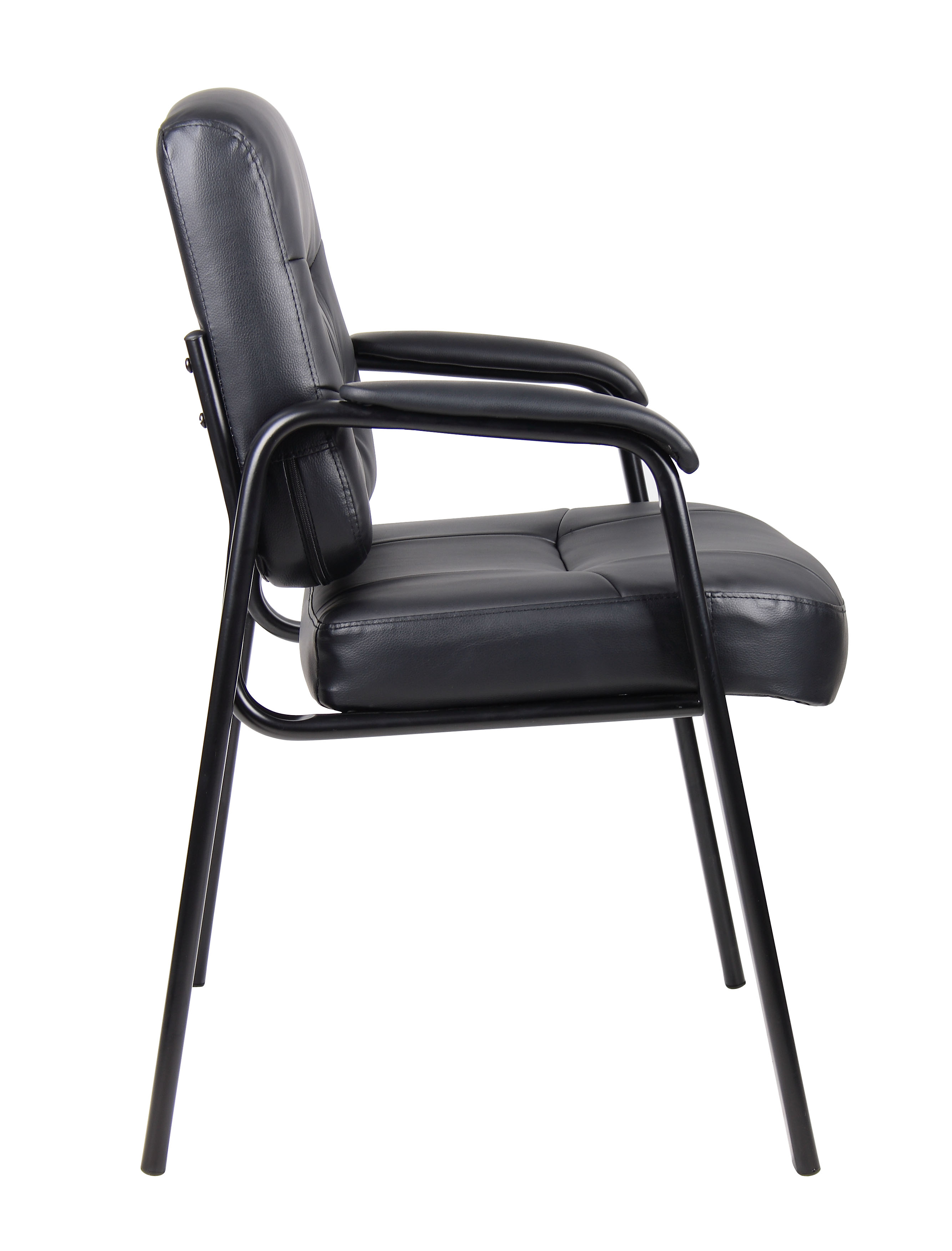 Boss Executive Mid Back LeatherPlus Guest Chair - Image 3
