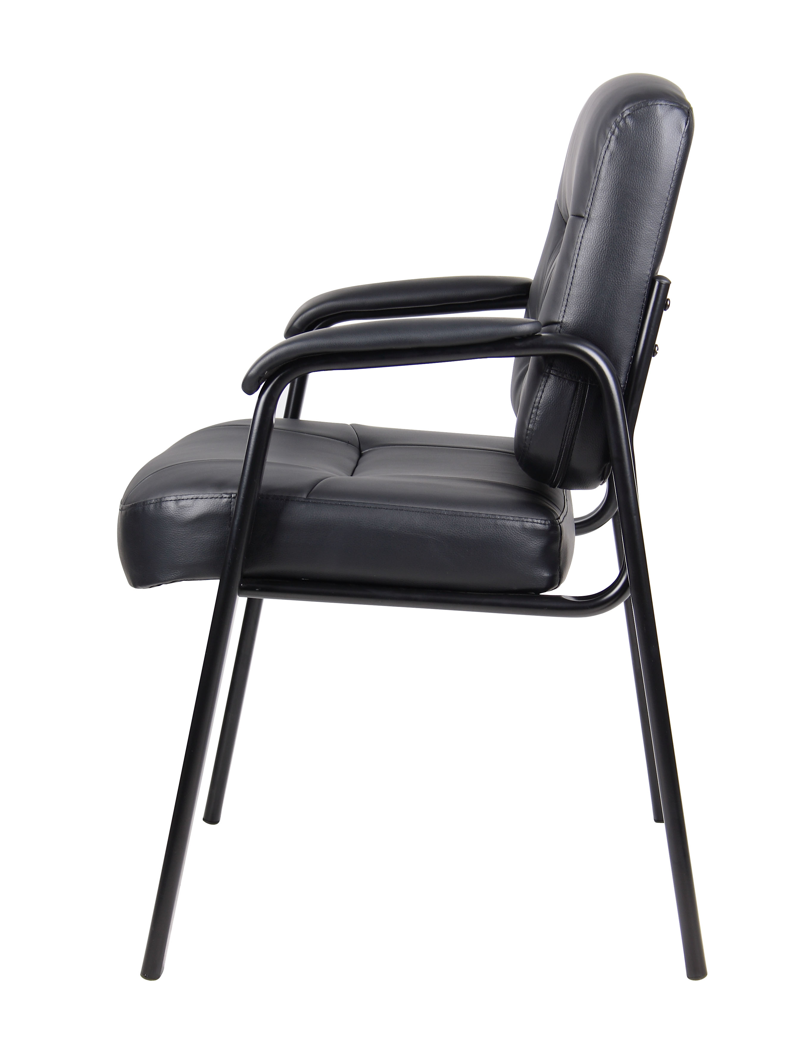 Boss Executive Mid Back LeatherPlus Guest Chair - Image 5