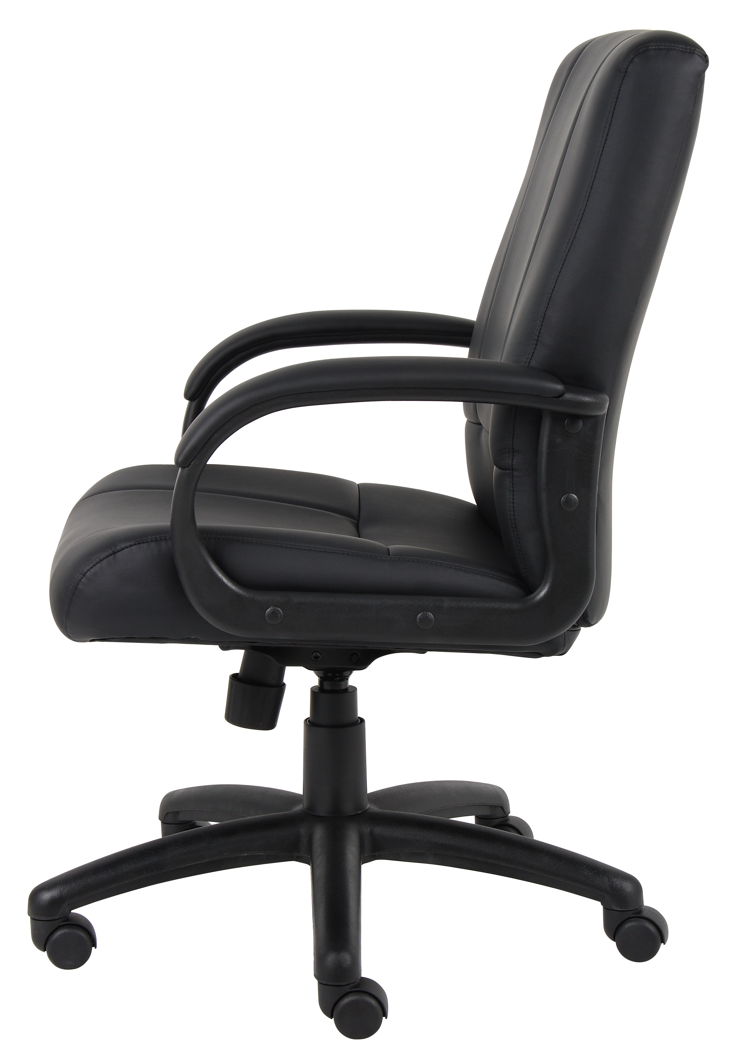 Boss Caressoftplus Vinyl Executive Mid Back Chair - Image 5