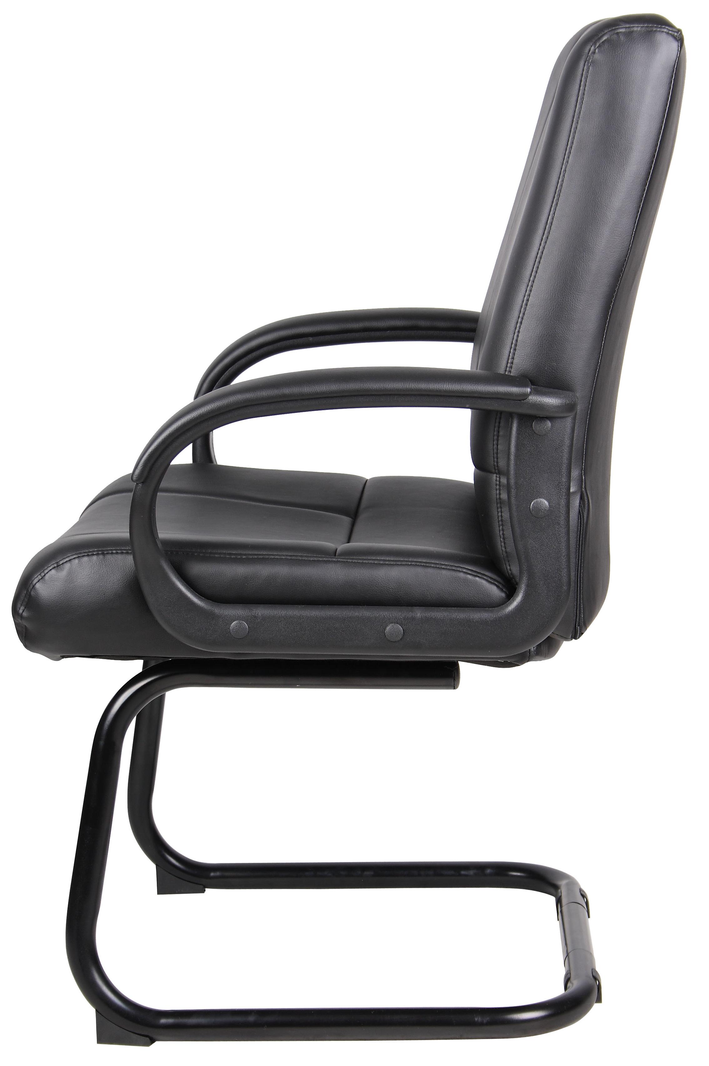 Boss Caressoftplus Vinyl Mid Back Guest Chair - Image 3