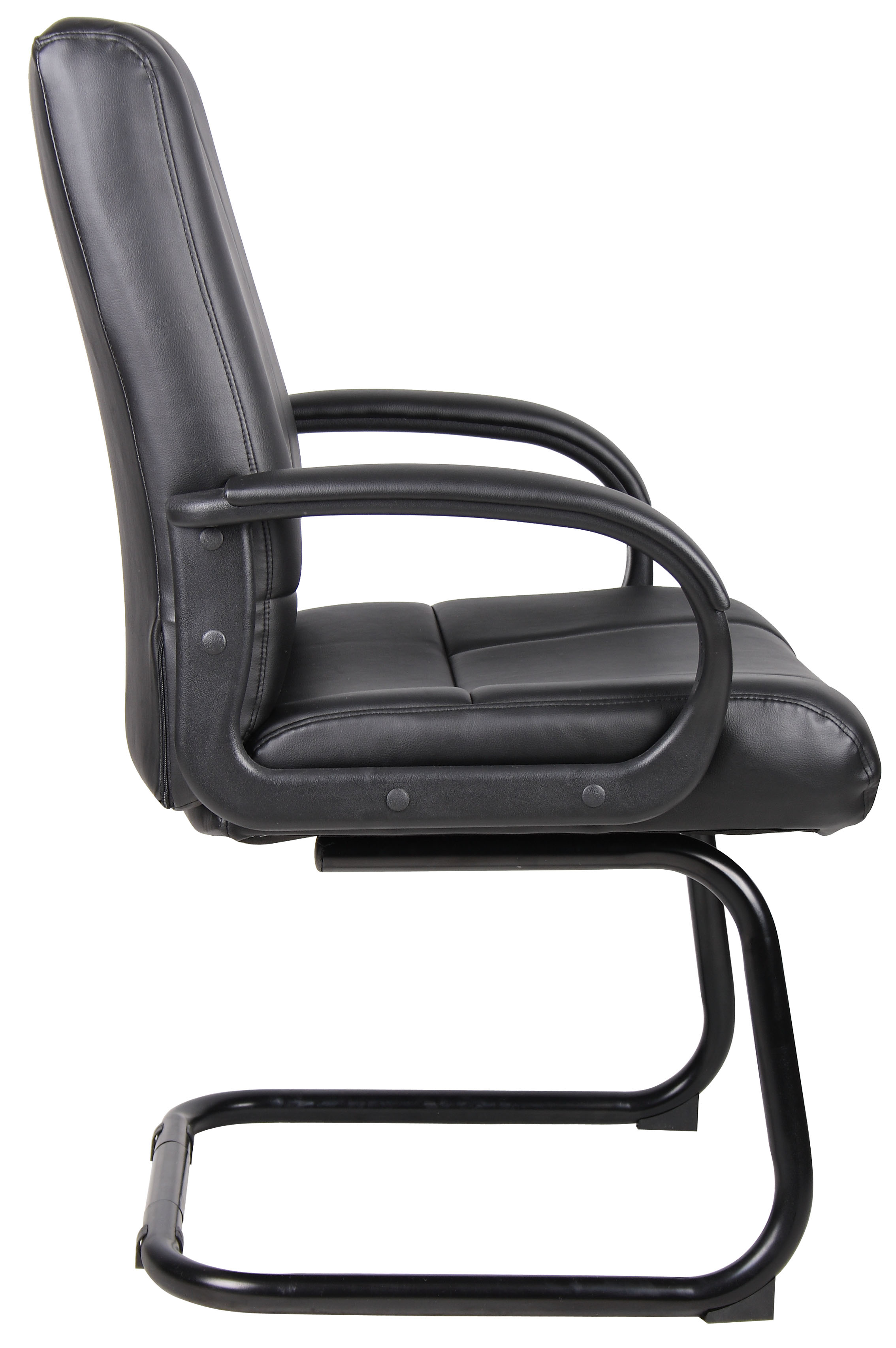 Boss Caressoftplus Vinyl Mid Back Guest Chair - Image 4
