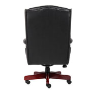 Boss Wingback Traditional Chair In Black - Image 3