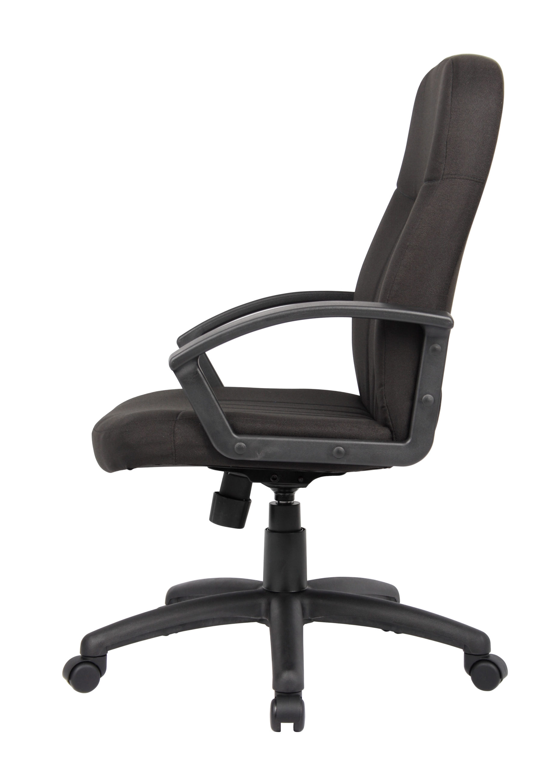 Boss Mid Back Fabric Managers Chair In Black - Image 5