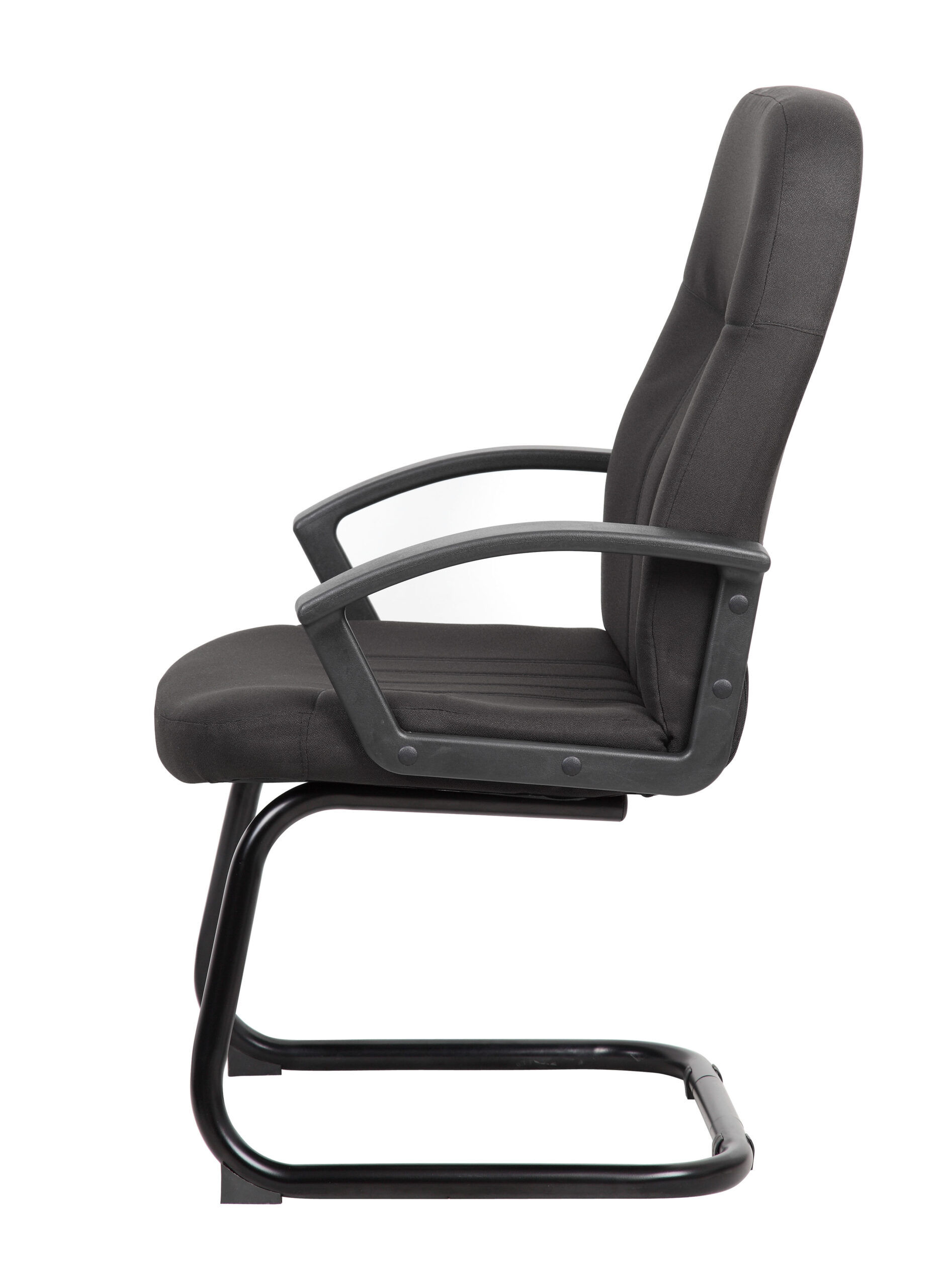 Boss Mid Back Fabric Guest Chair In Black - Image 7