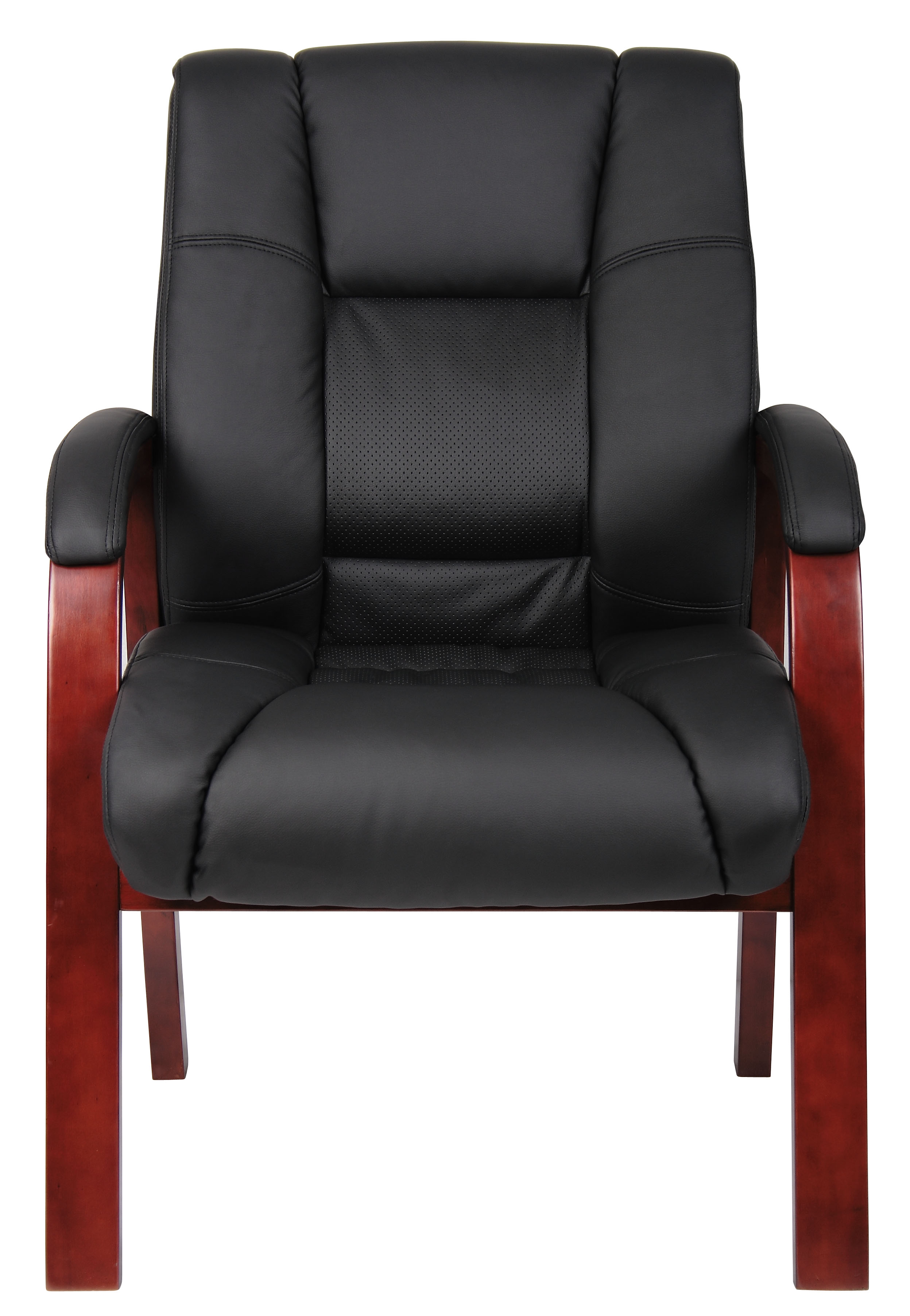Boss Mid Back Wood Finished guest, accent or dining chair - Image 3