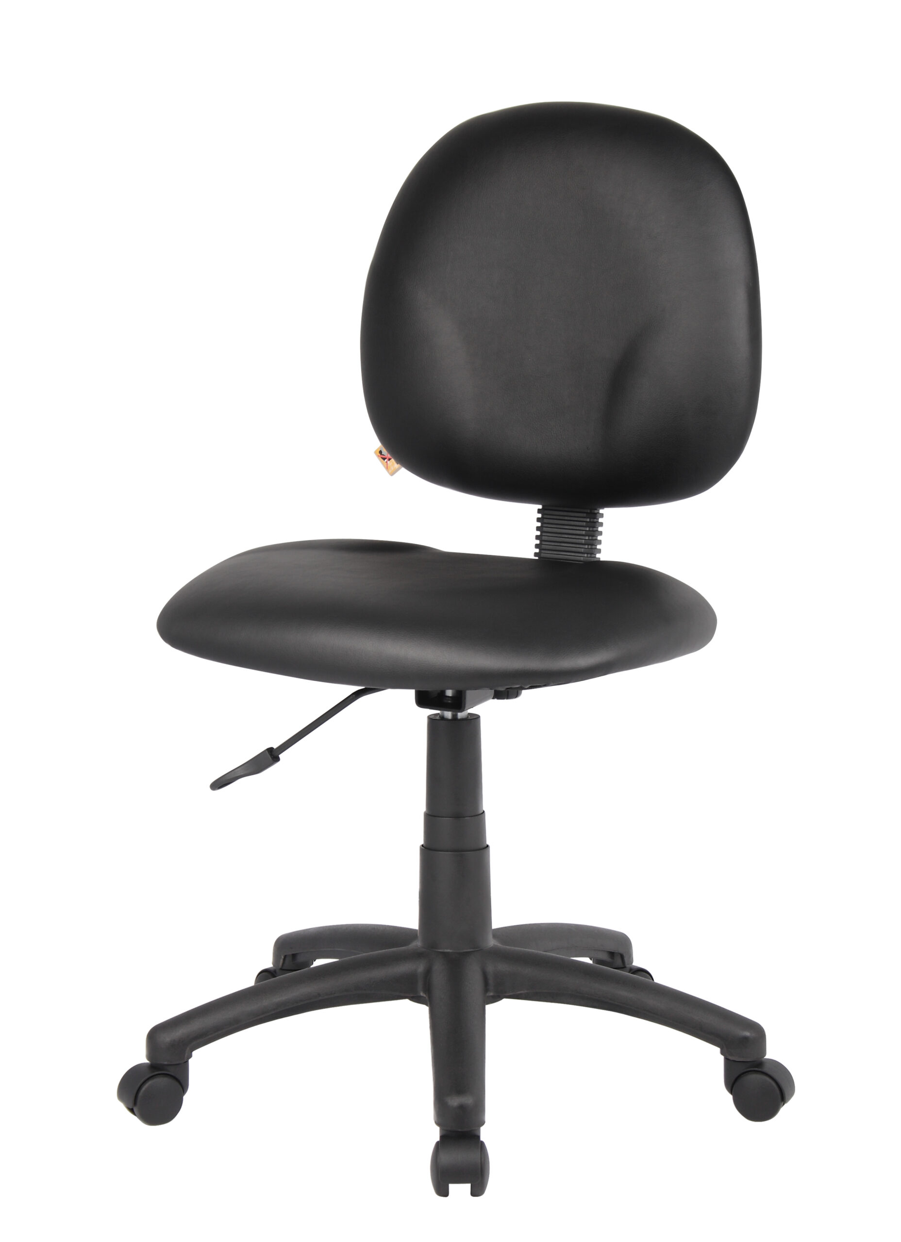 Boss Diamond Task Chair In Black Antimicrobial Vinyl - Image 9