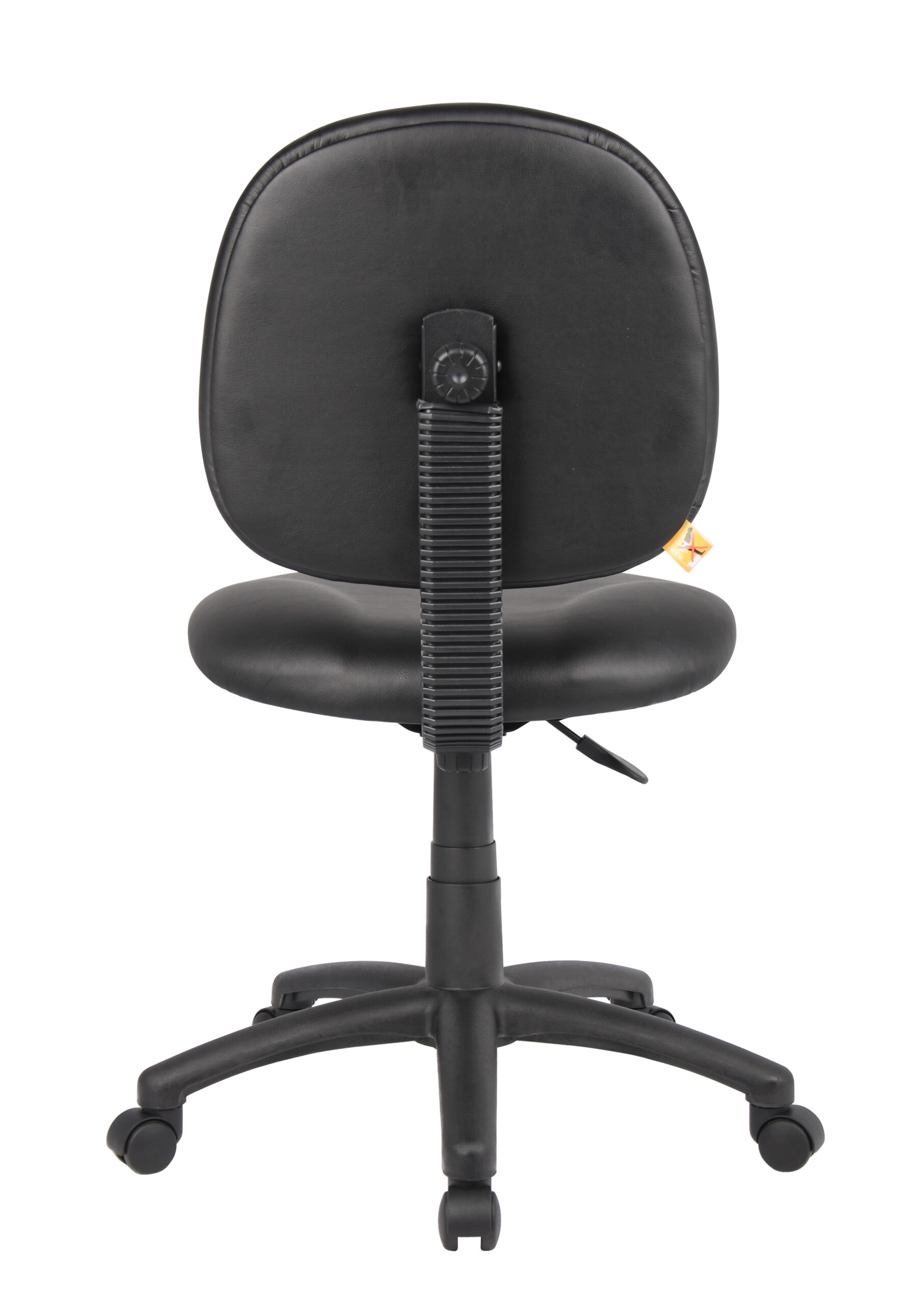 Boss Diamond Task Chair In Black Antimicrobial Vinyl - Image 7
