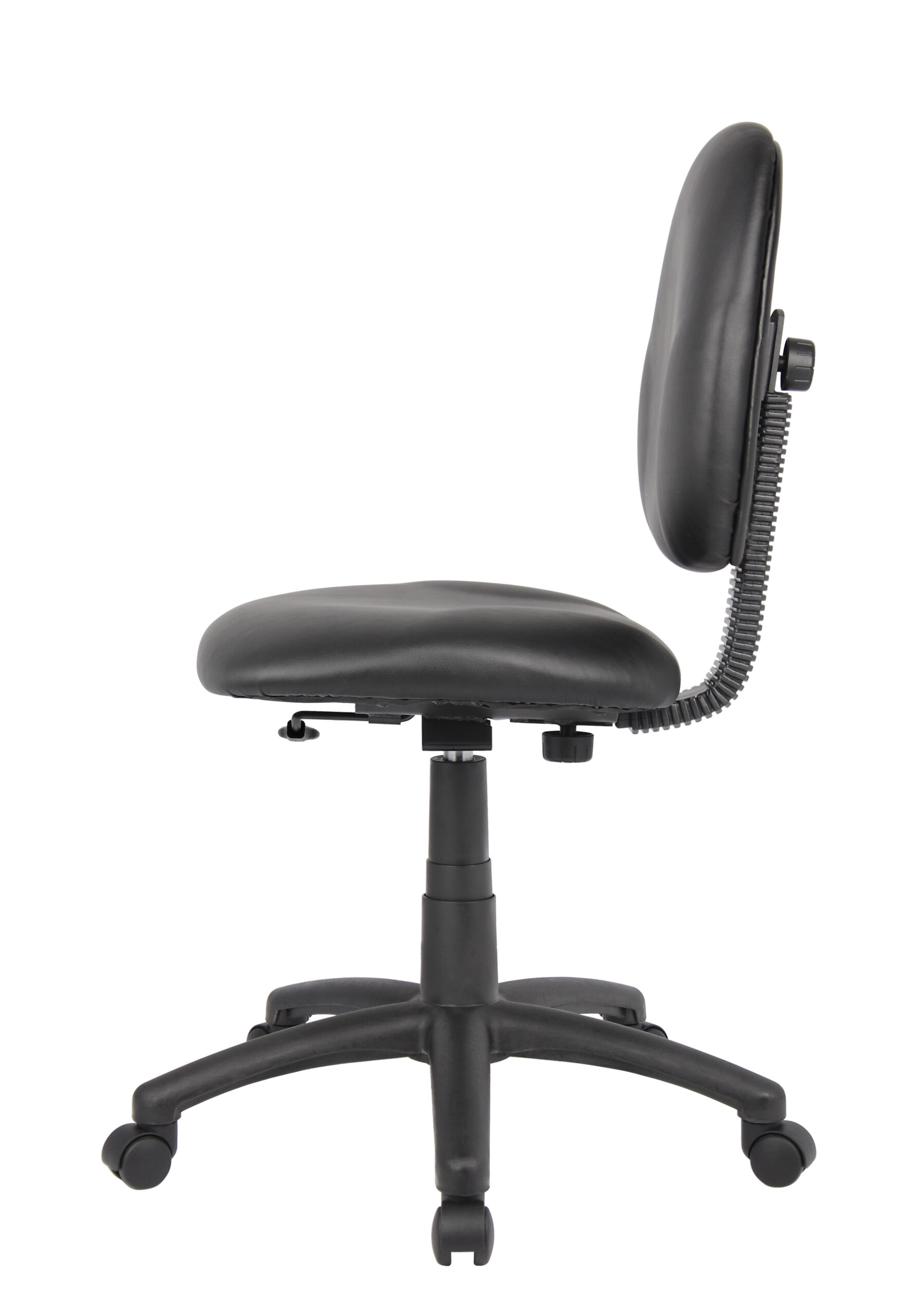 Boss Diamond Task Chair In Black Antimicrobial Vinyl - Image 8