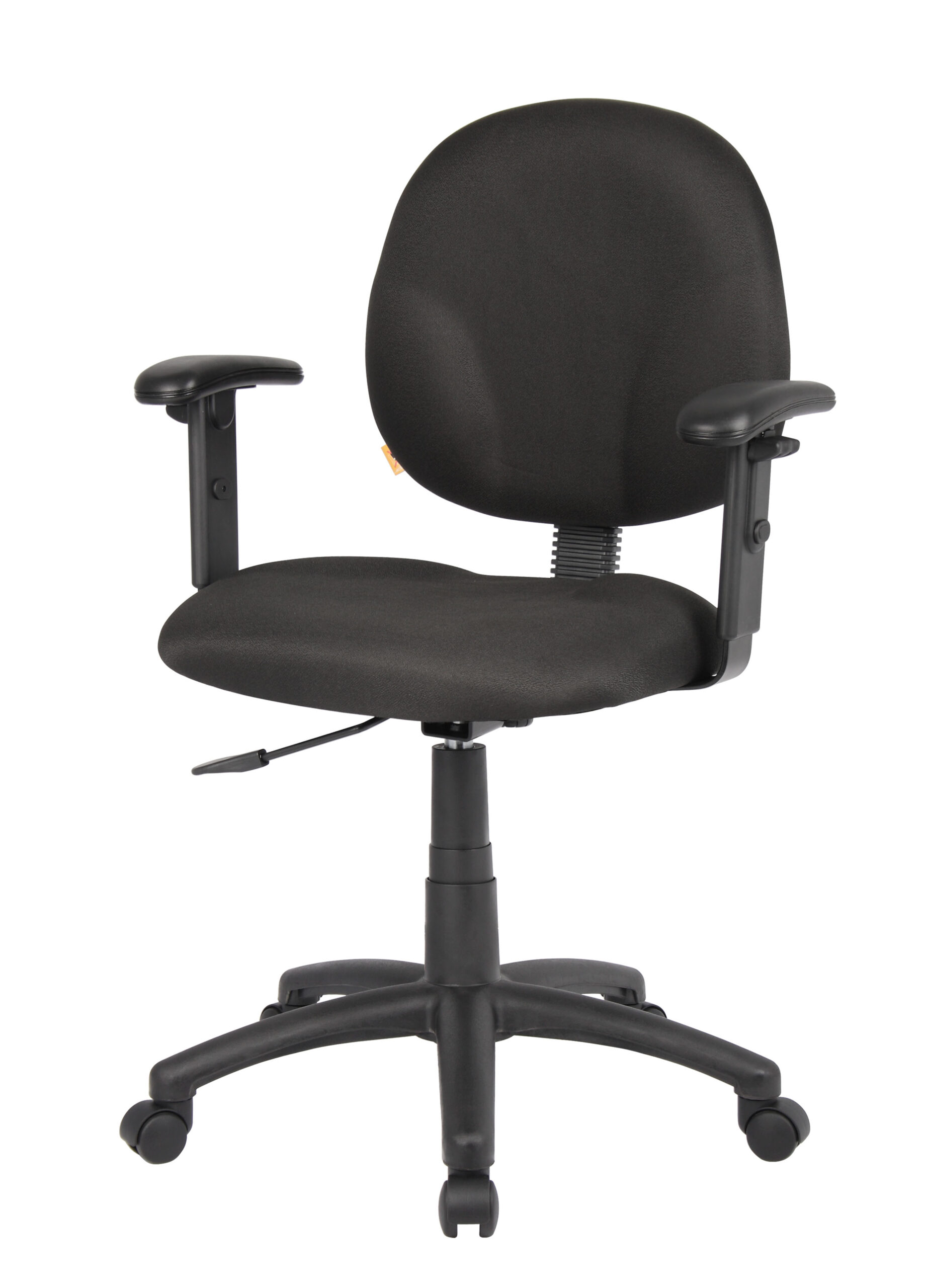 Boss Diamond Task Chair In Black W/ Adjustable Arms - Image 9