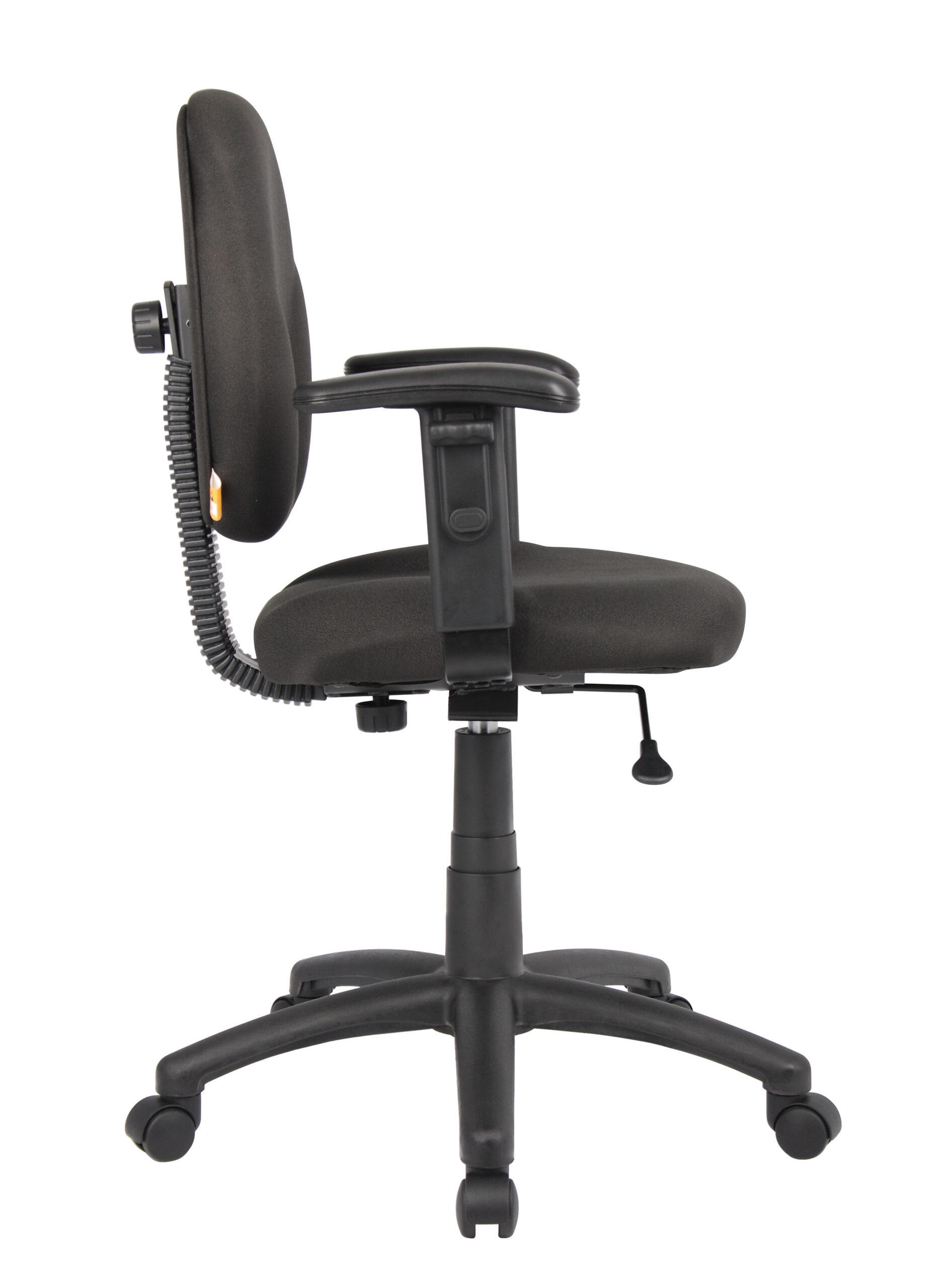 Boss Diamond Task Chair In Black W/ Adjustable Arms - Image 6