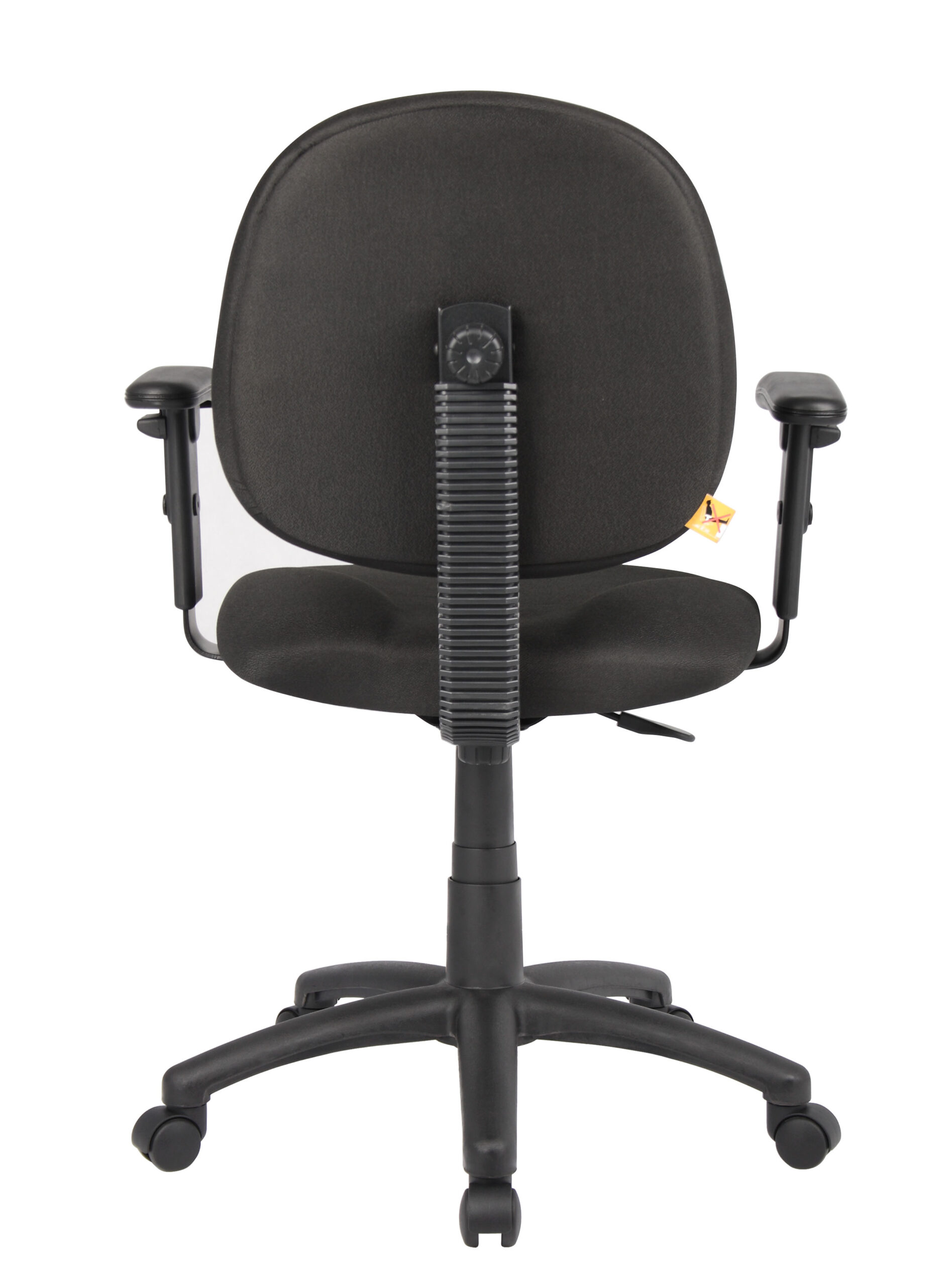 Boss Diamond Task Chair In Black W/ Adjustable Arms - Image 7